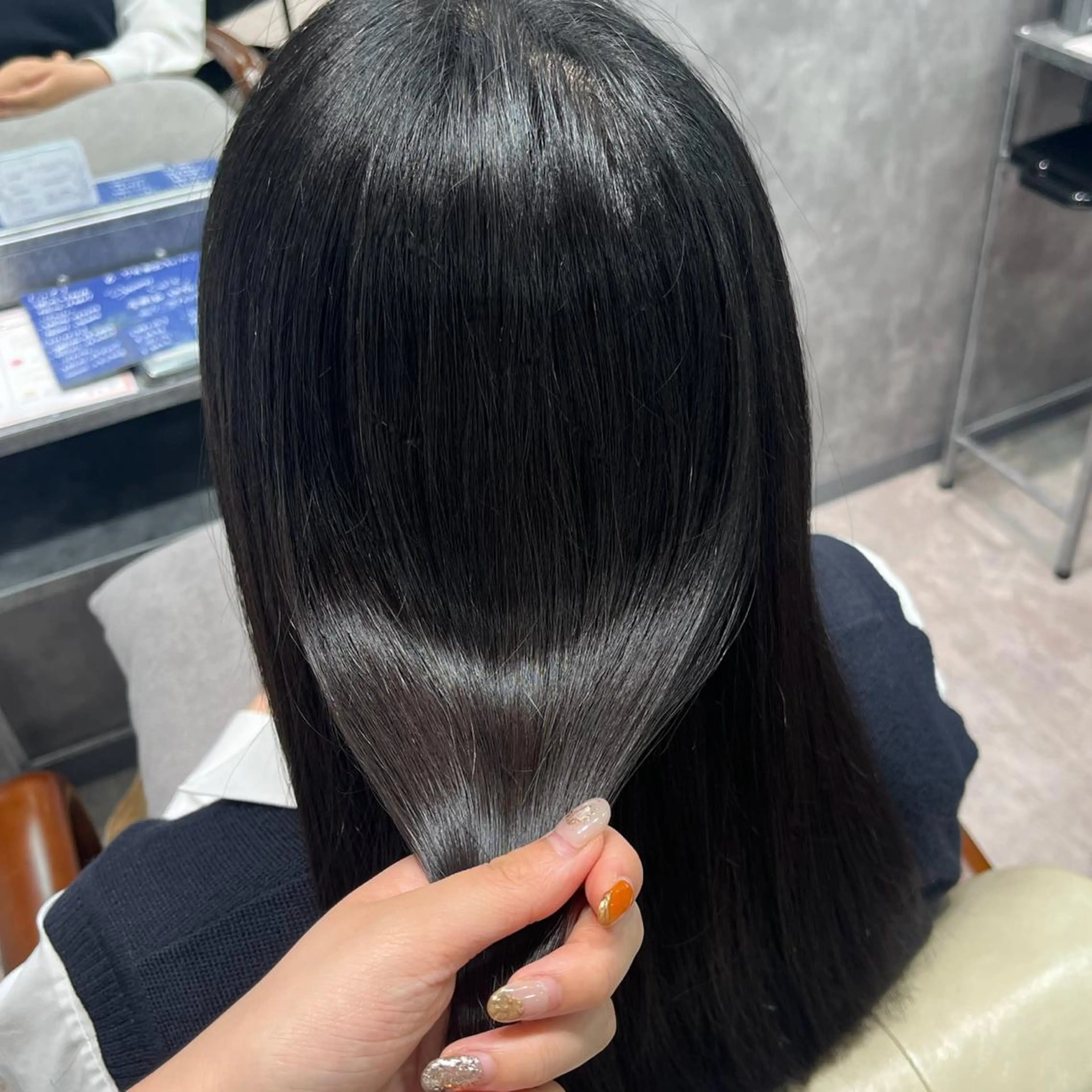 ロング 勝 瑞貴のヘアスタイル