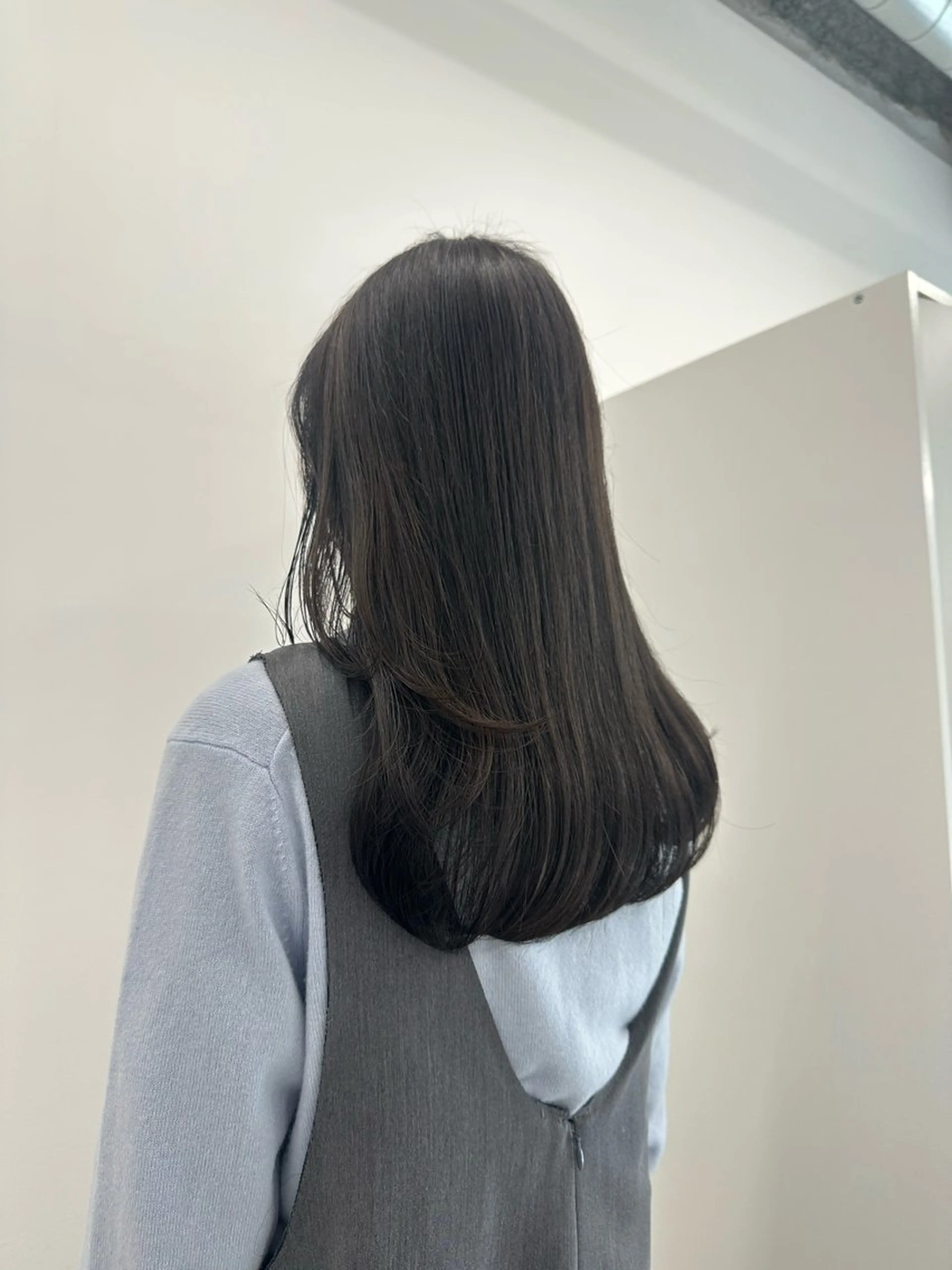 ミディアム カラー キッズ カット ヘアカラー トリートメント オトナヘア🌿 harukaのヘアスタイル