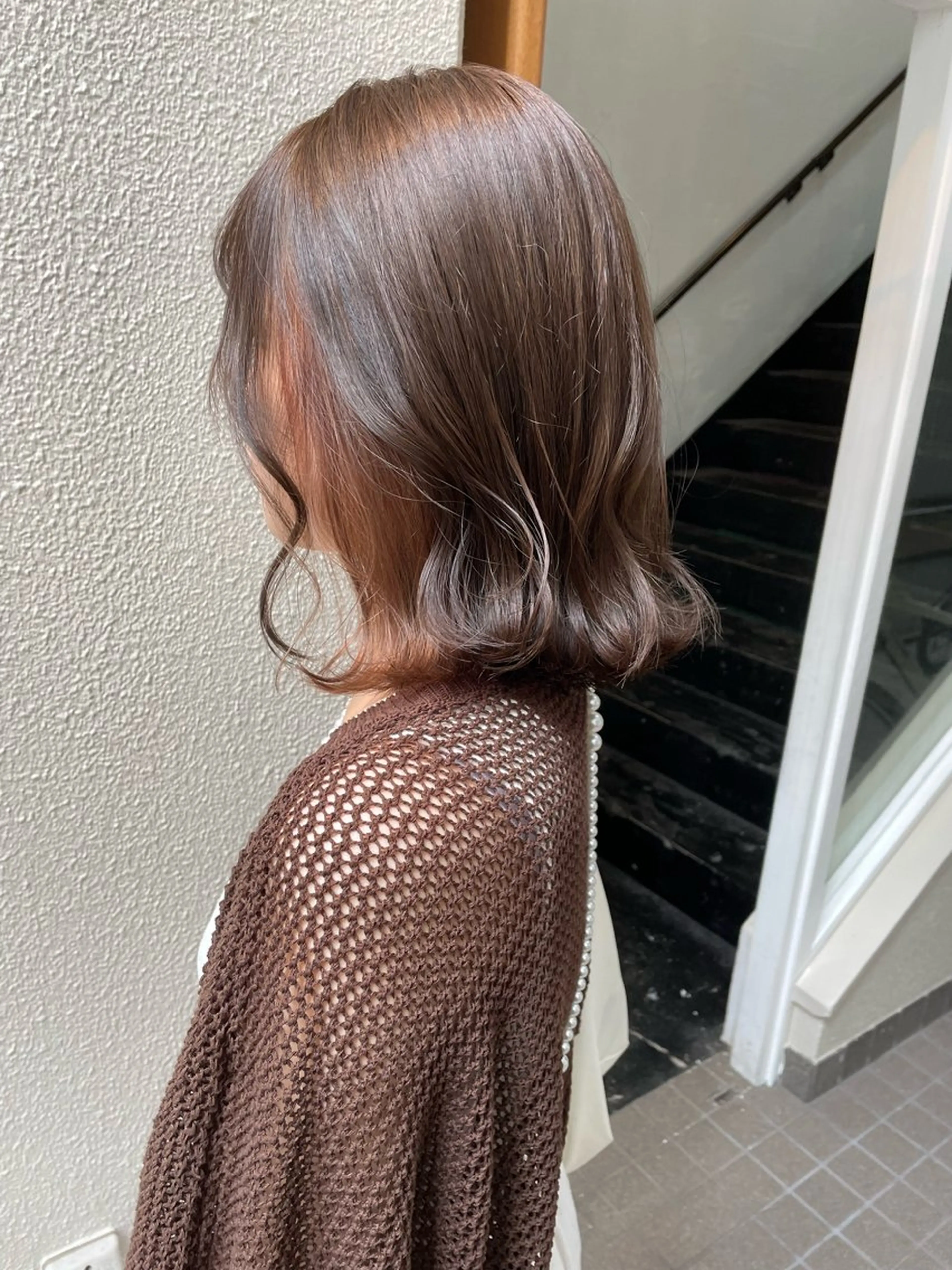 ミディアム カラー ‪🌱‬板倉 沙希‪🌱‬のヘアスタイル