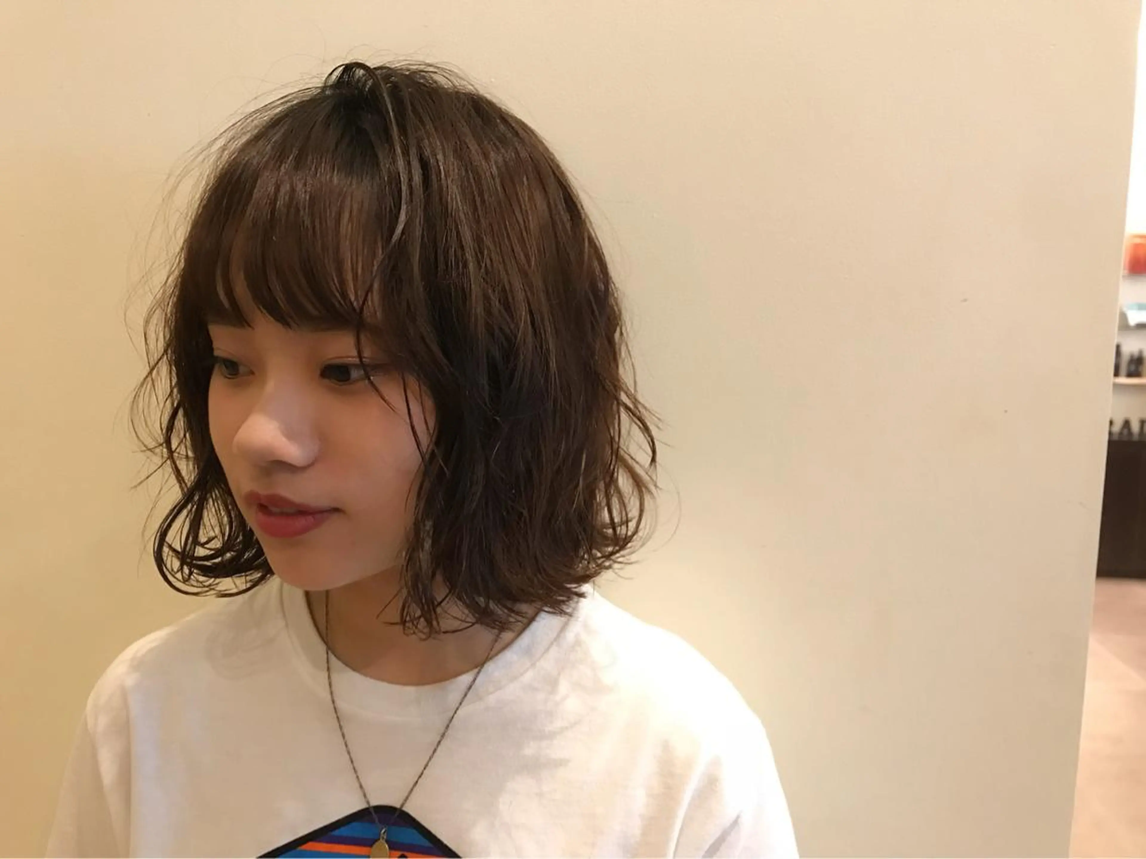 ショート カラー パーマ ボブ 村岡 夏美のその他イメージ