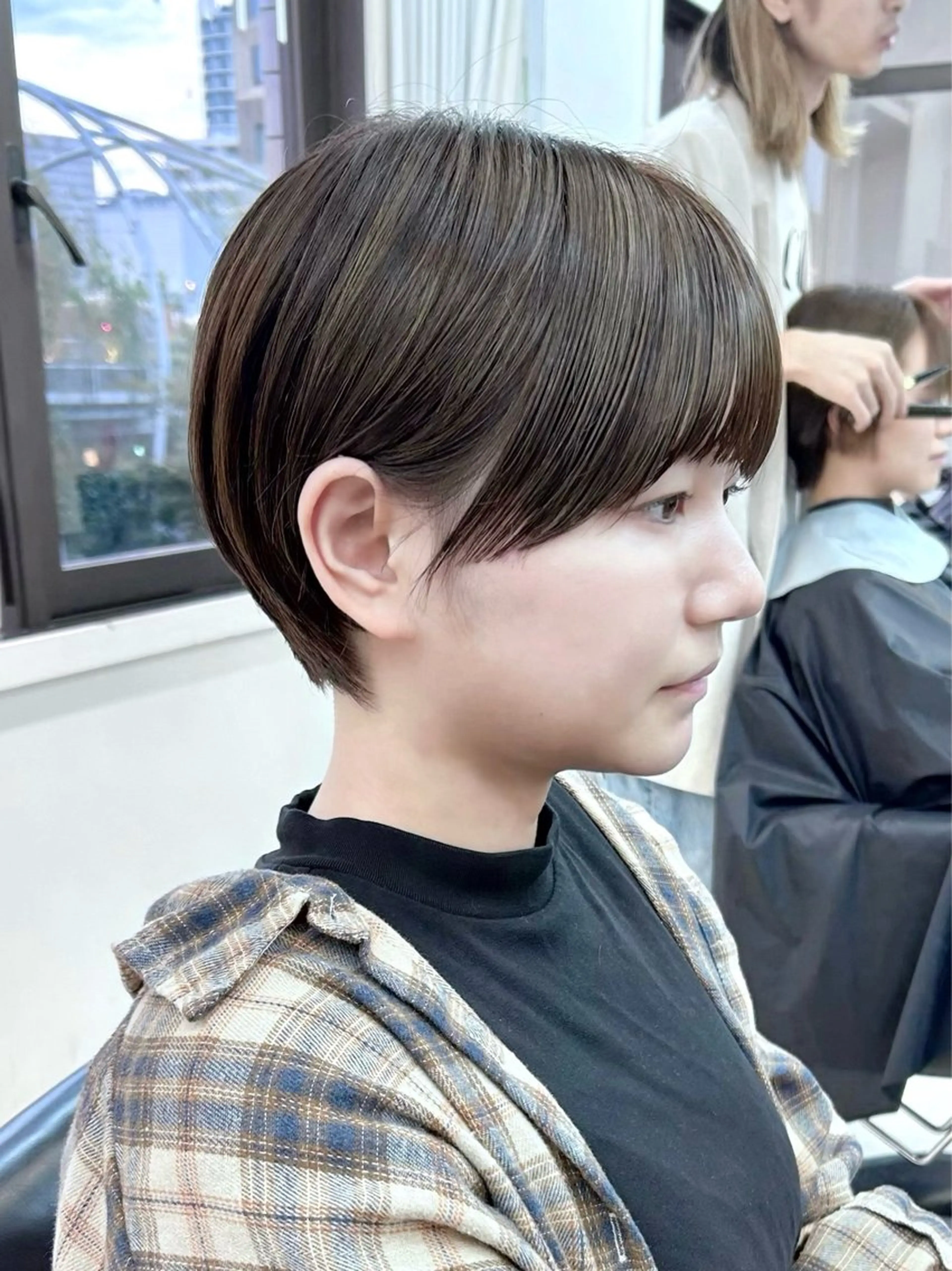ショート カラー カット ヘアカラー adatto錦糸町店所属・艶髪/ショート/ ボブ/なつきのヘアスタイル