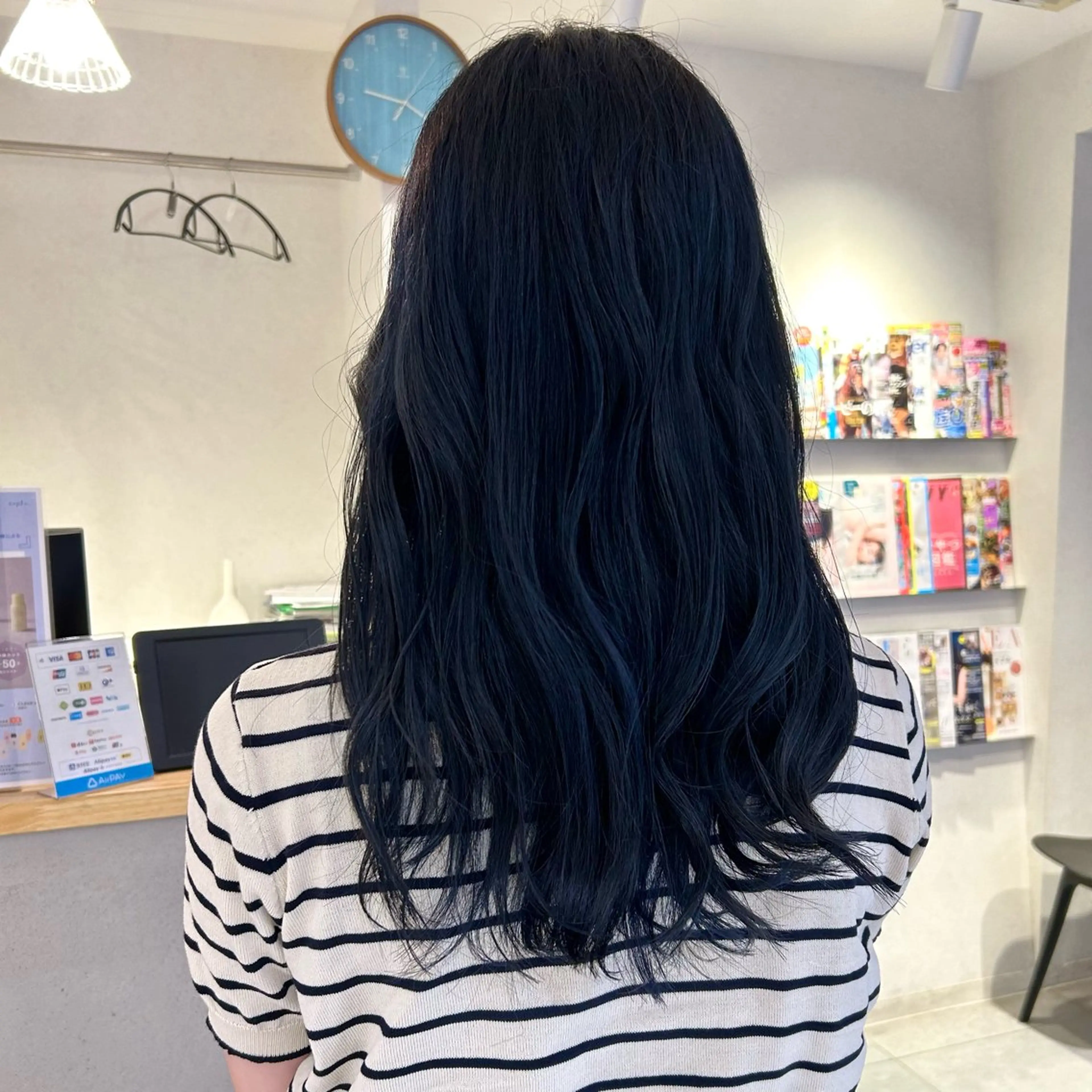 セミロング ヘアカラー CLORE所属・甲斐 瑞稀のヘアスタイル