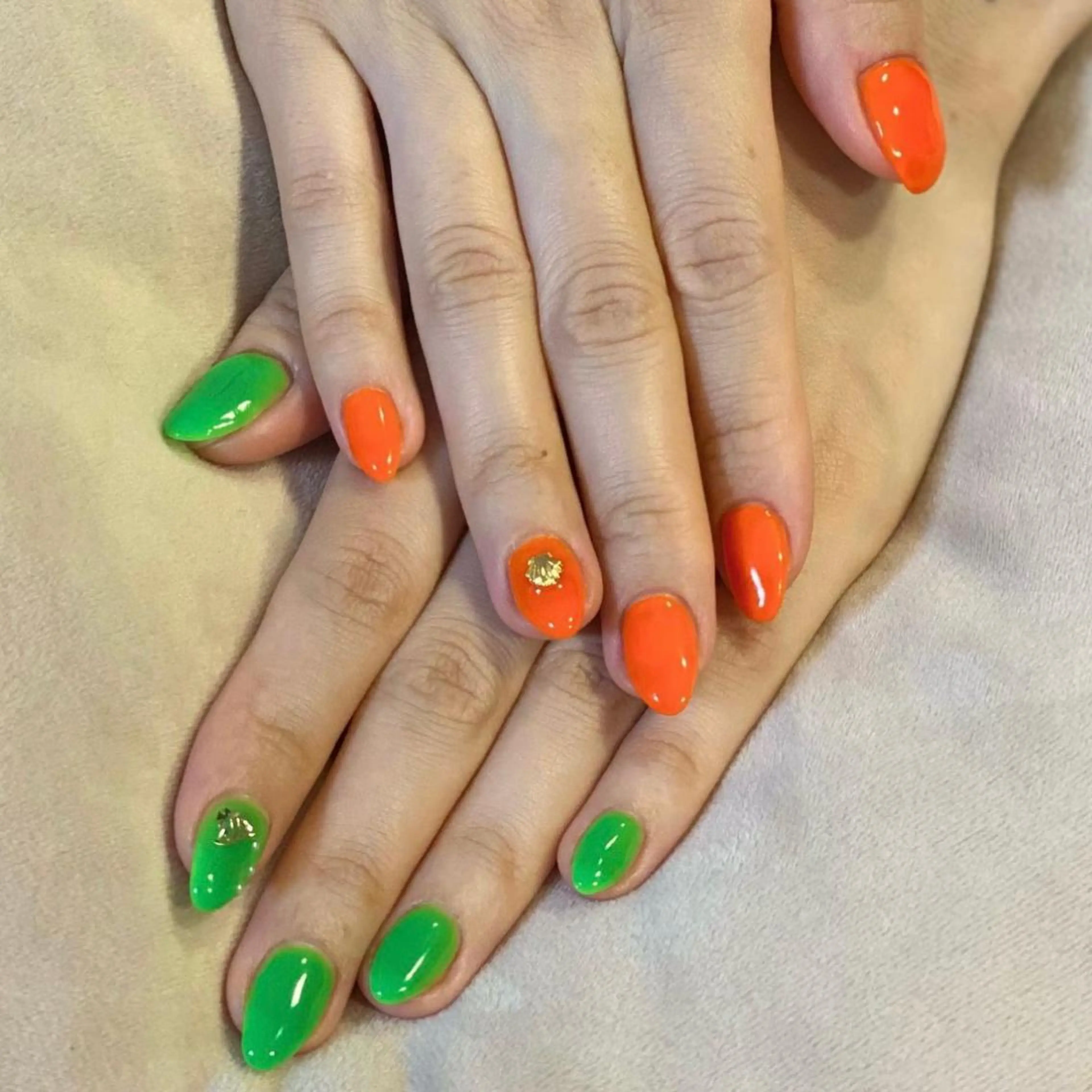 ネイル ワンカラーネイル ハンドネイル nail salon MARSのネイルデザイン