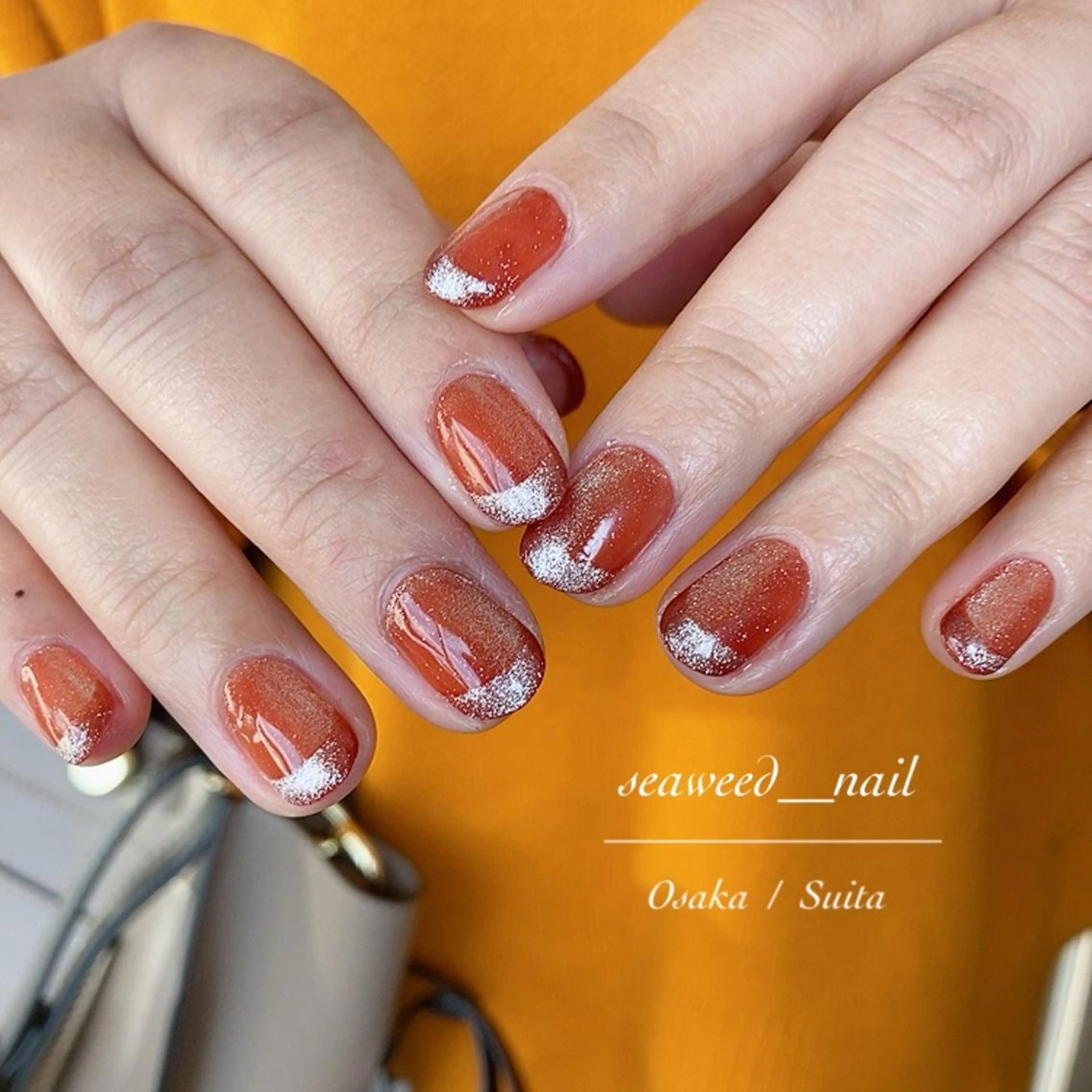 ネイル ハンドネイル seaweed nailのネイルデザイン