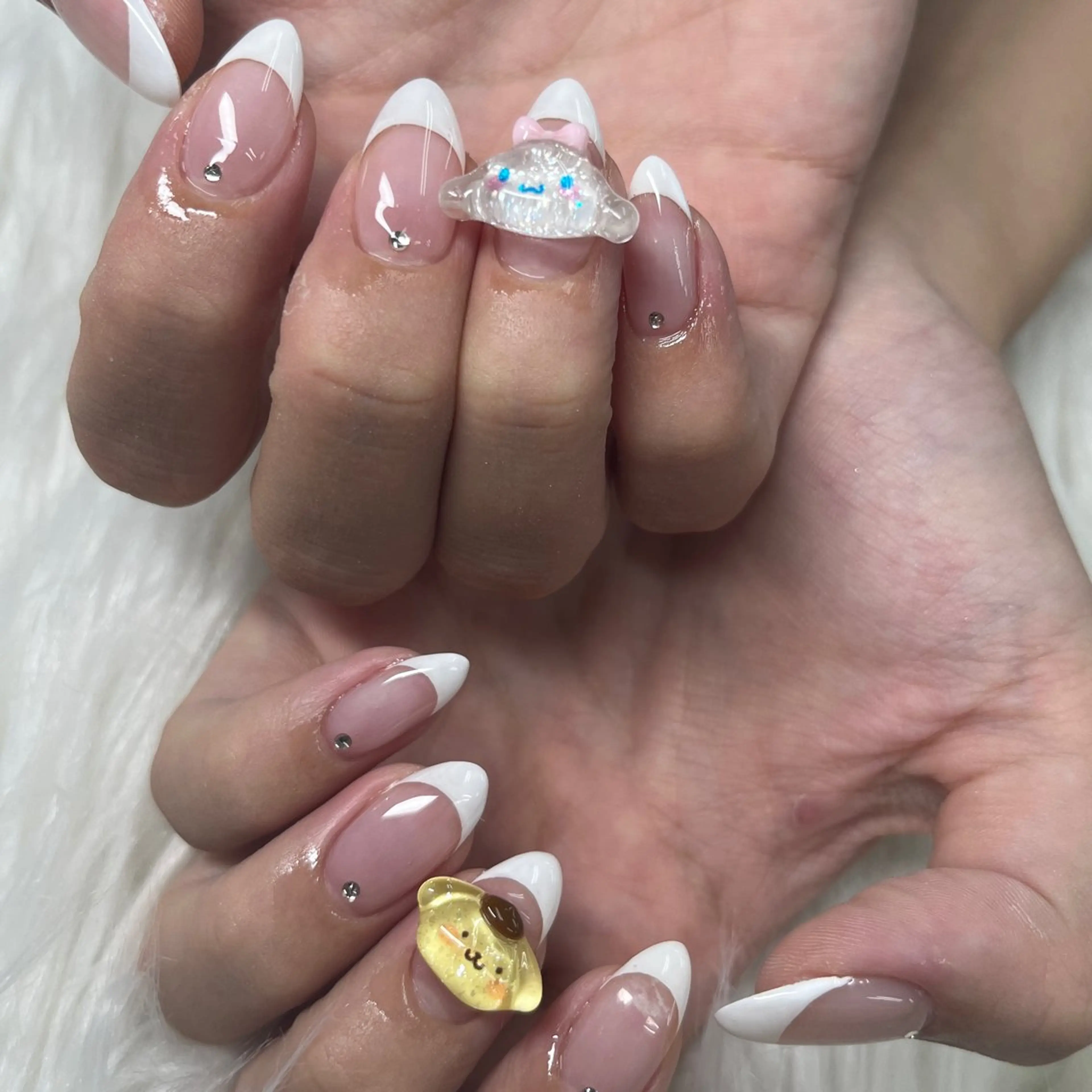 ⭐️オフ無し⭐️ジェルフレンチ🪽⟡.·(ベースカラー不可)の写真