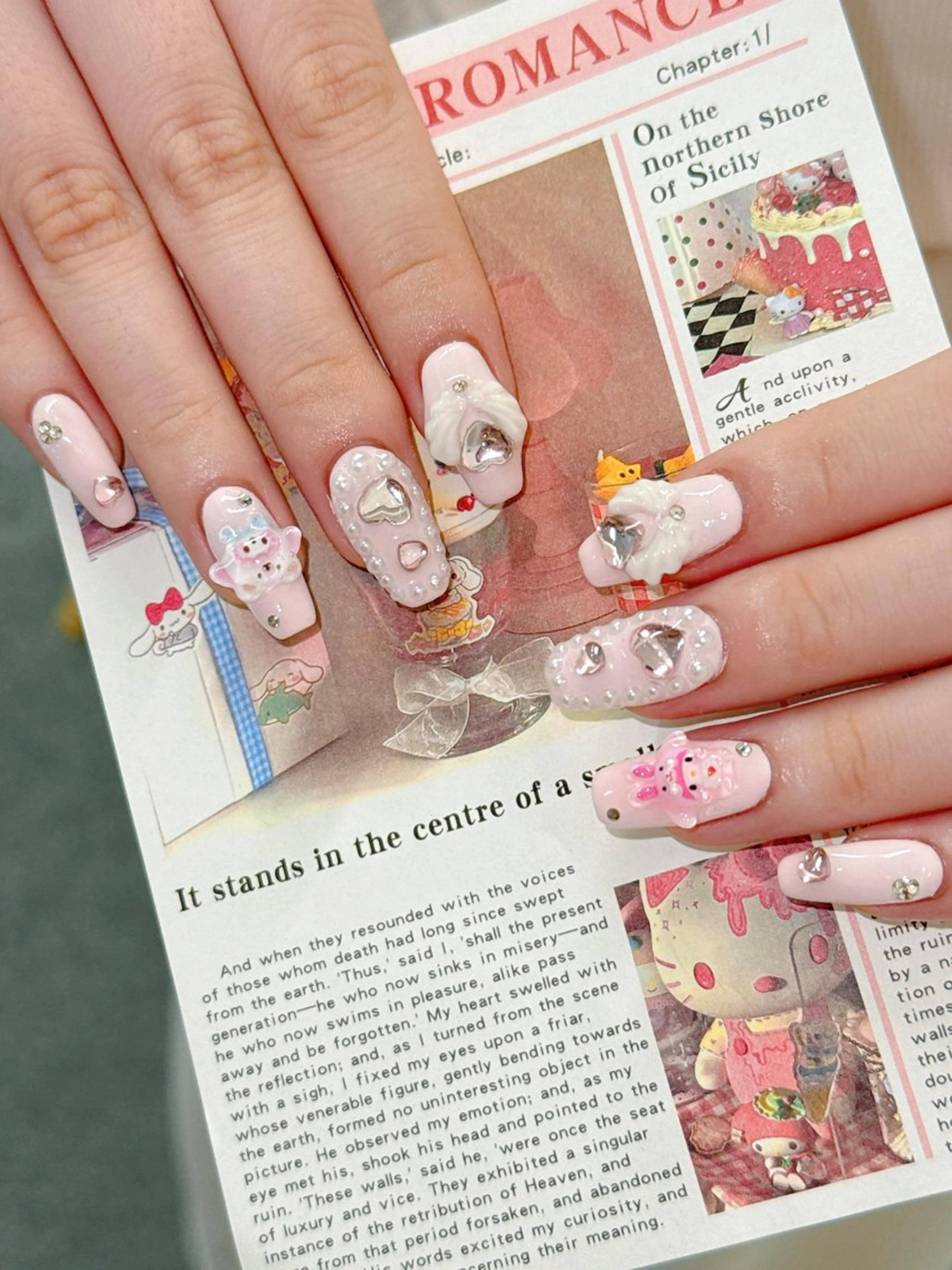 ネイル ハンドネイル グロー ネイルのネイルデザイン