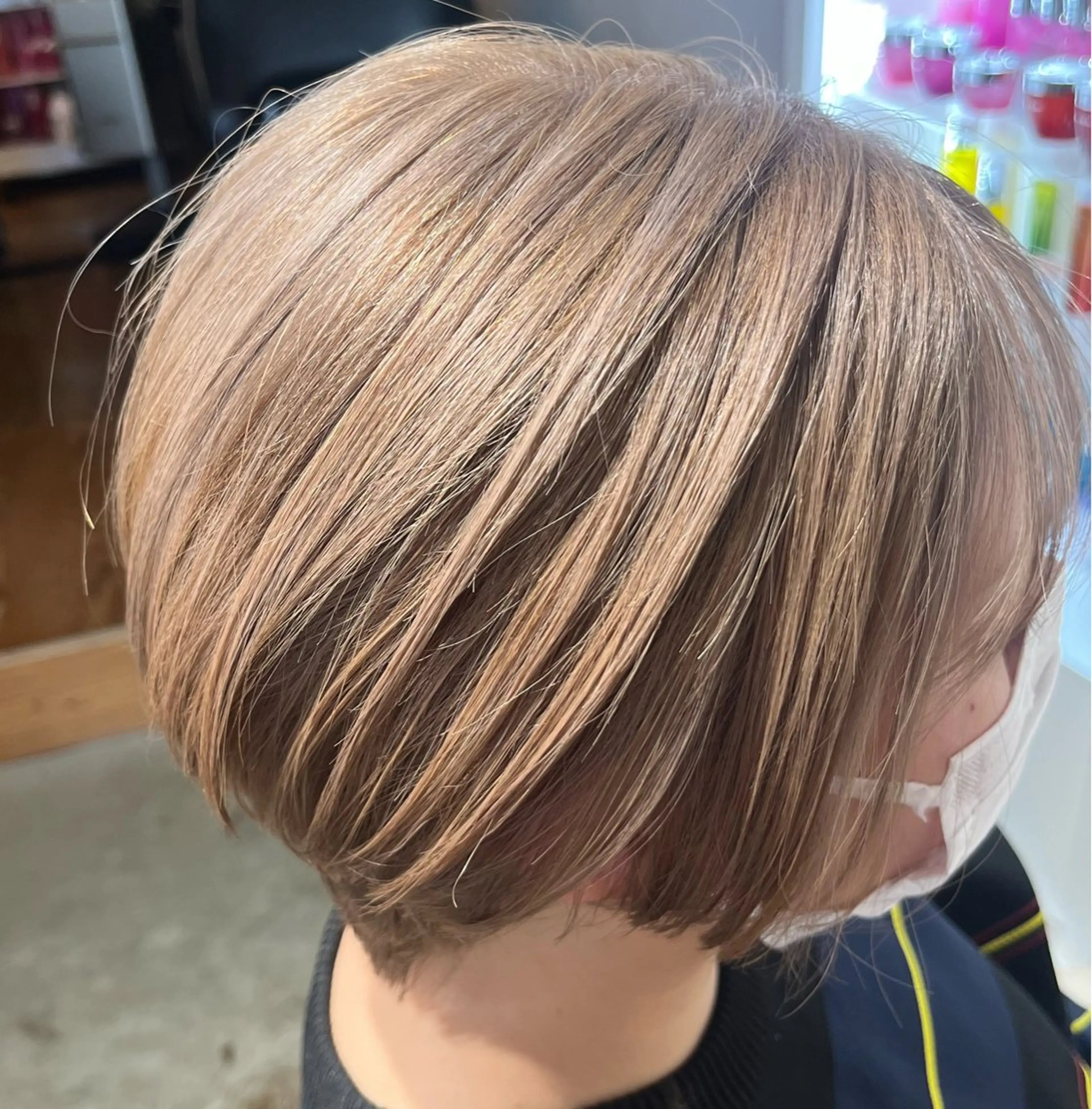 ショート カラー ヘアアレンジ カット ヘアカラー 🐈‍⬛🩷Anju Hanabusa🩷のヘアスタイル