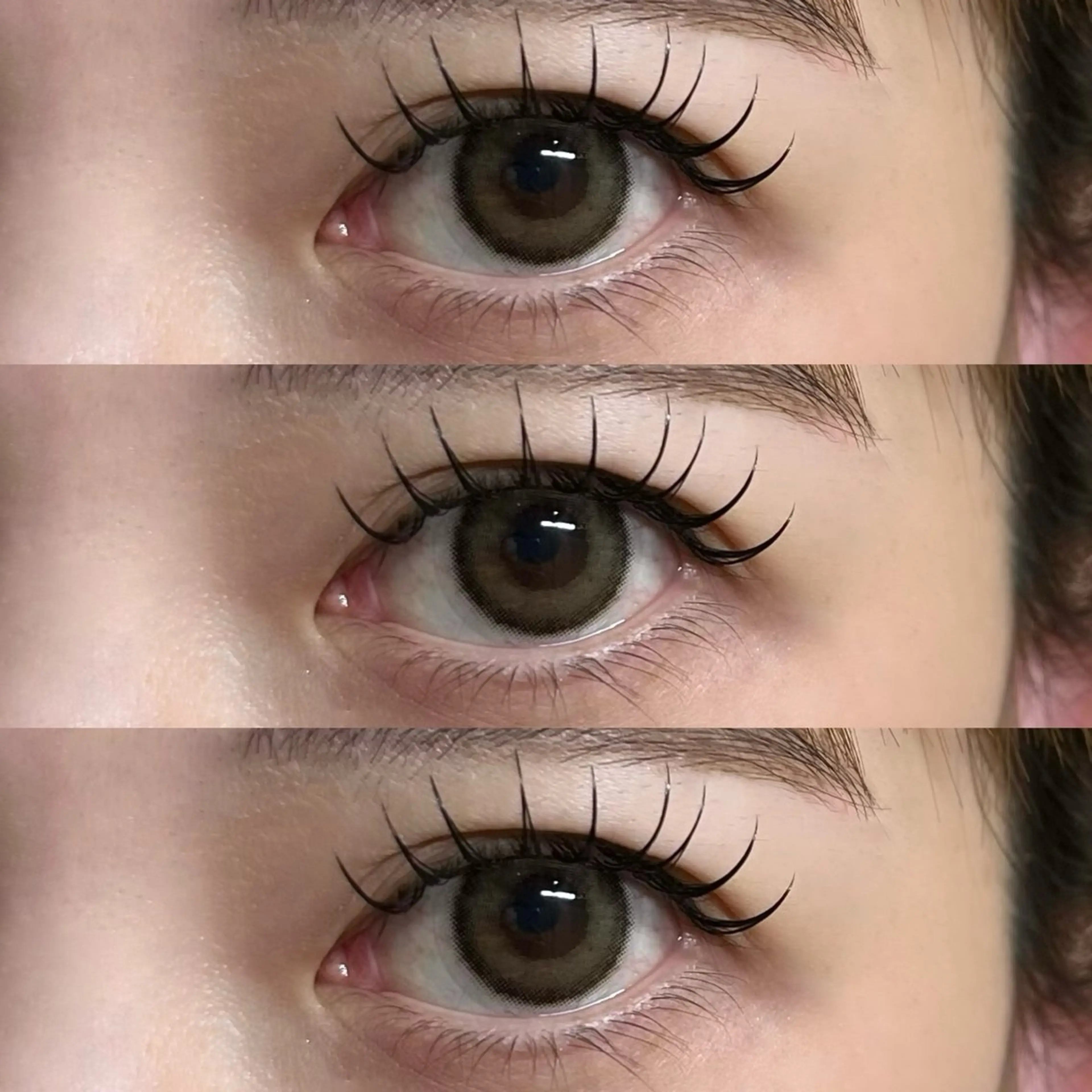 マツエク・マツパ 束感まつ毛 フラットラッシュ riah リアのマツエク・マツパデザイン