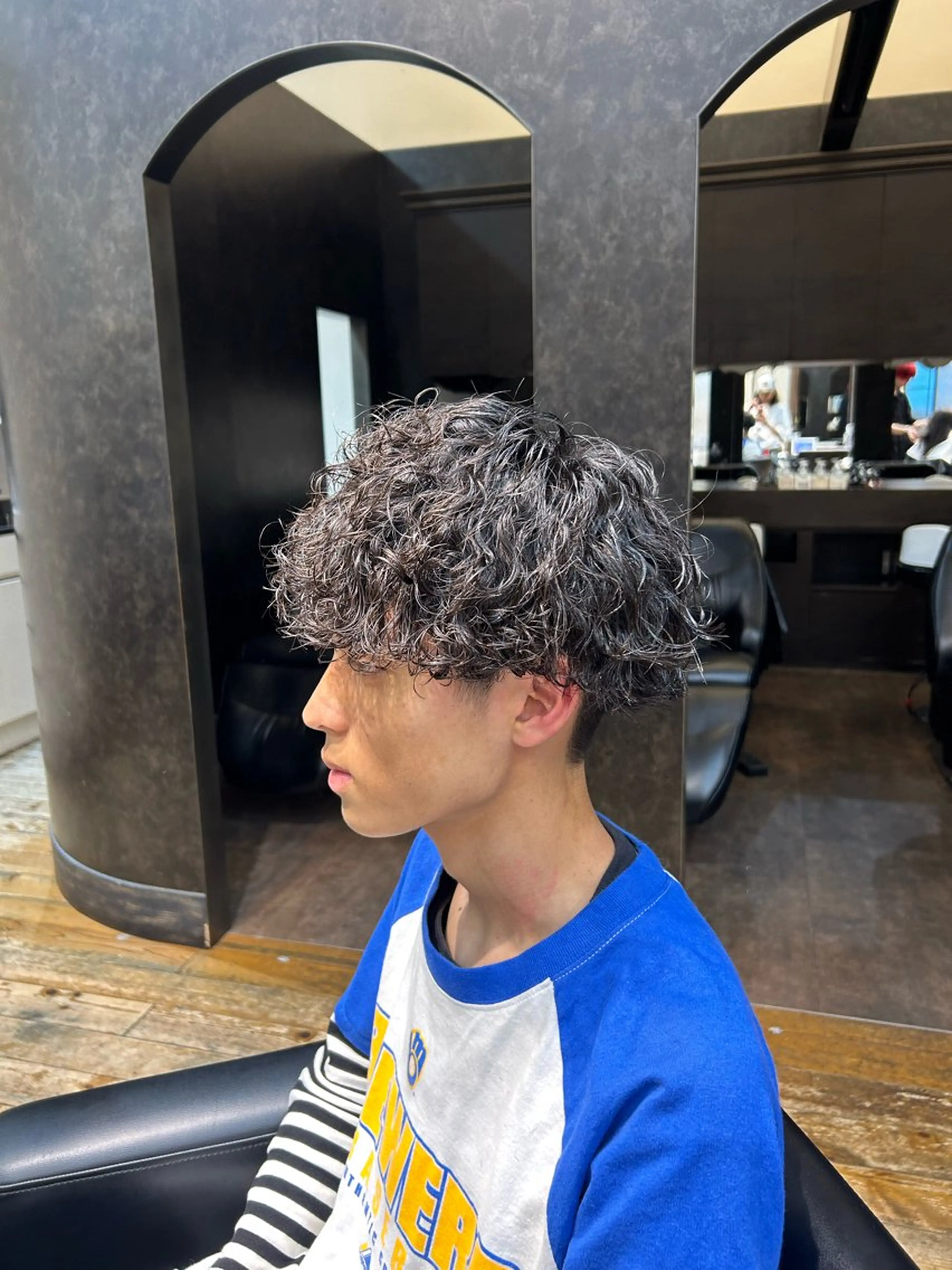 【メンズ限定メニュー】メンズカット+デザインパーマの写真