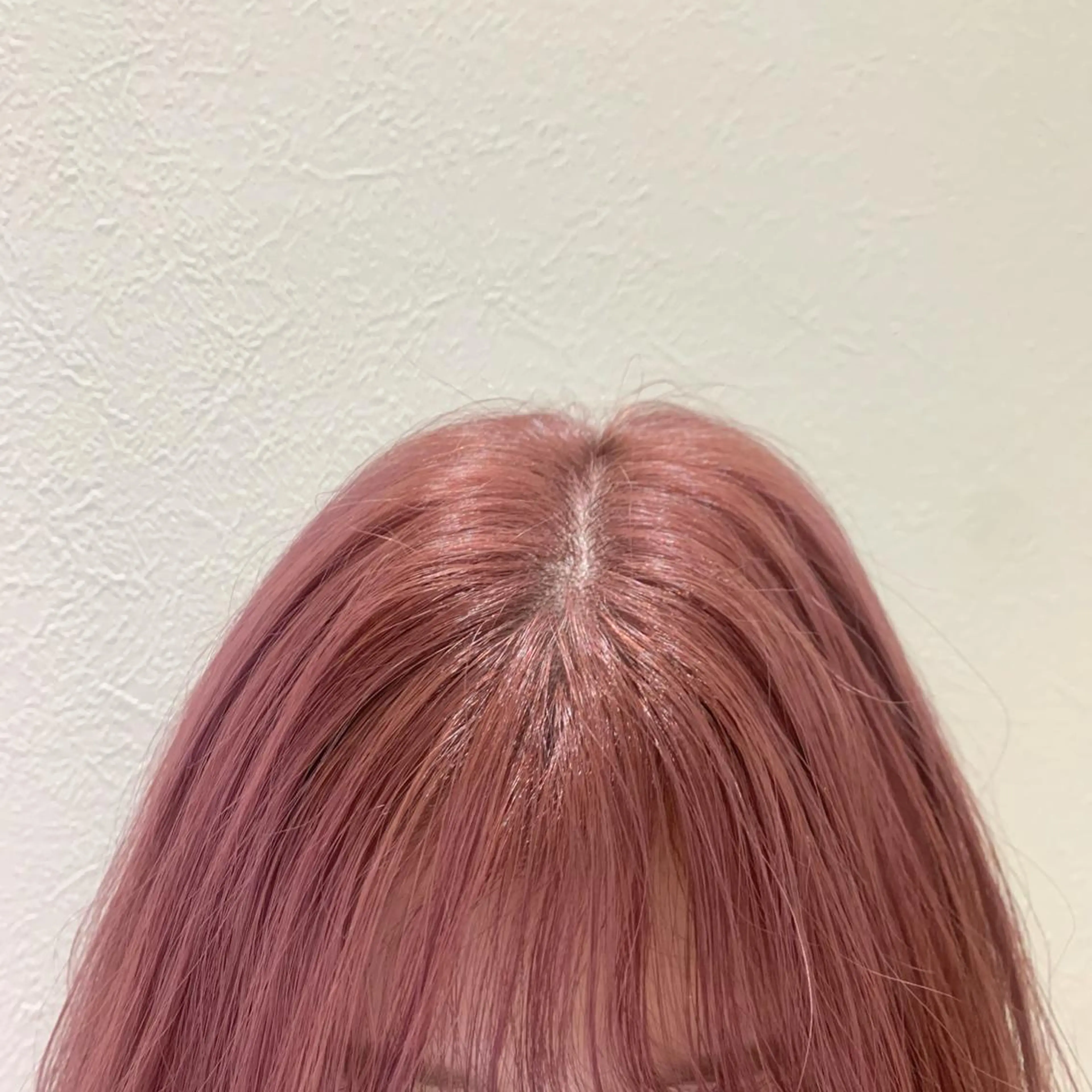 ロング カラー ピンクカラー カット ヘアカラー トリートメント hub hair レイヤー/透明感のヘアスタイル