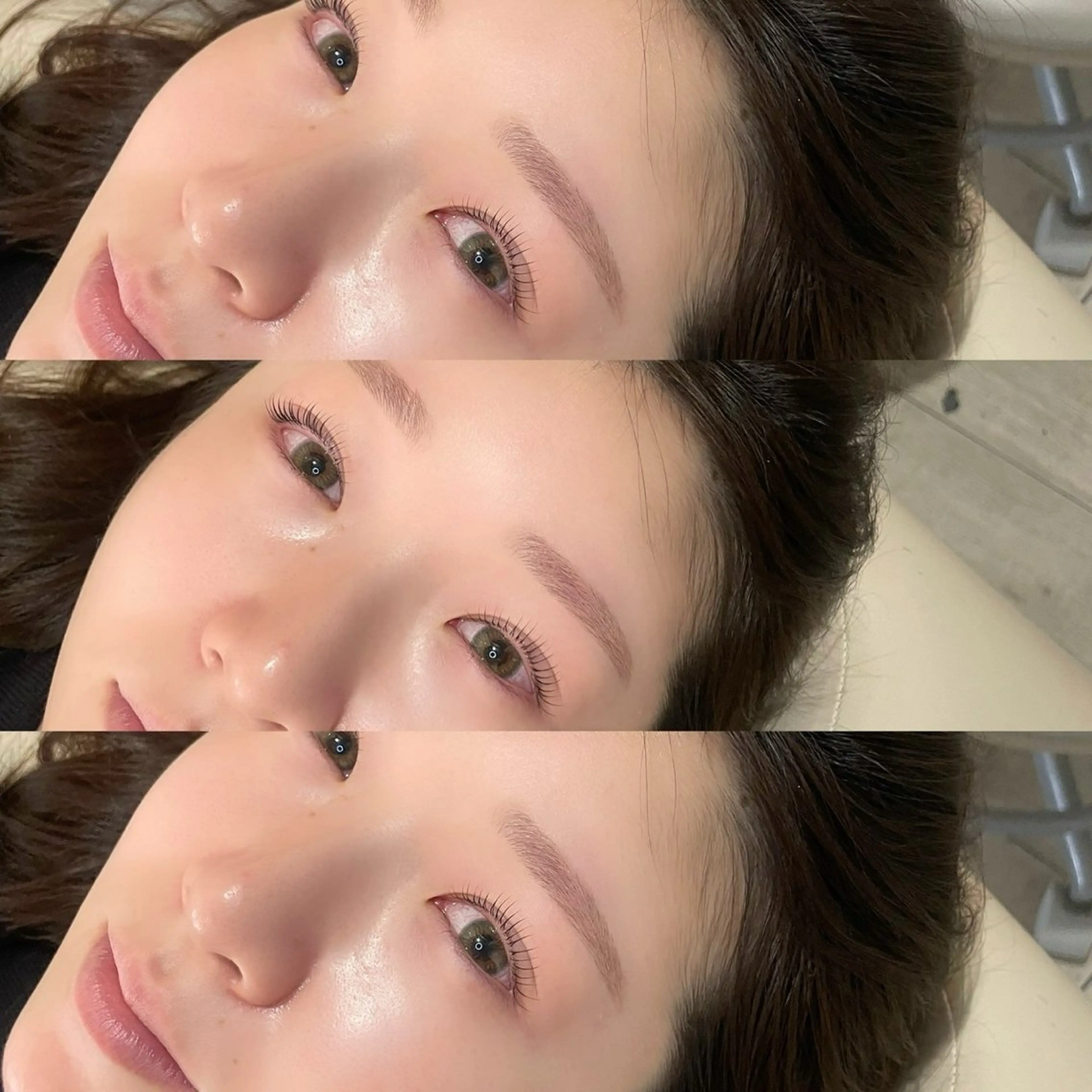 まつ毛パーマ×眉毛の写真