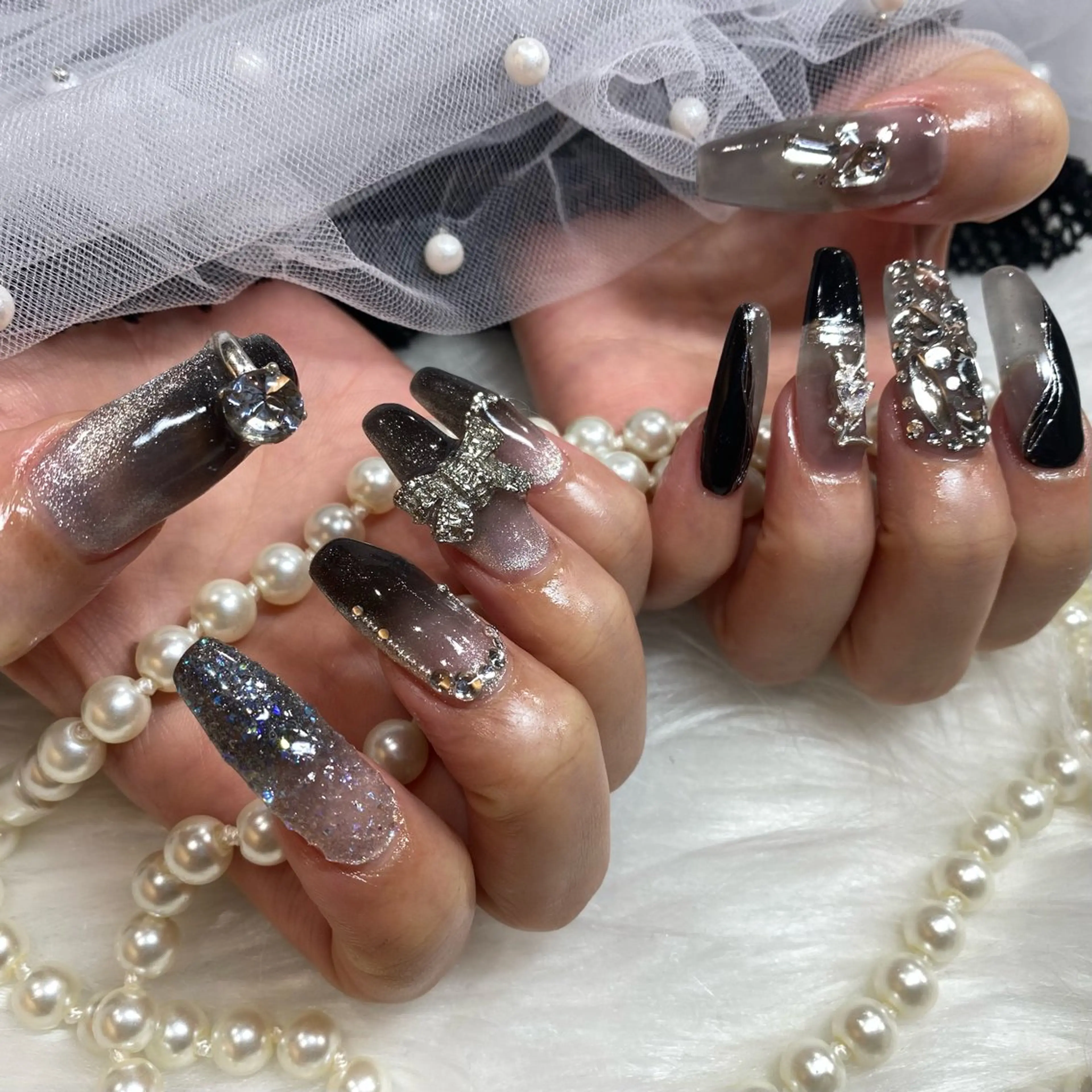 ネイル Zir nail所属・zir nail💙 shikakuraのネイルデザイン