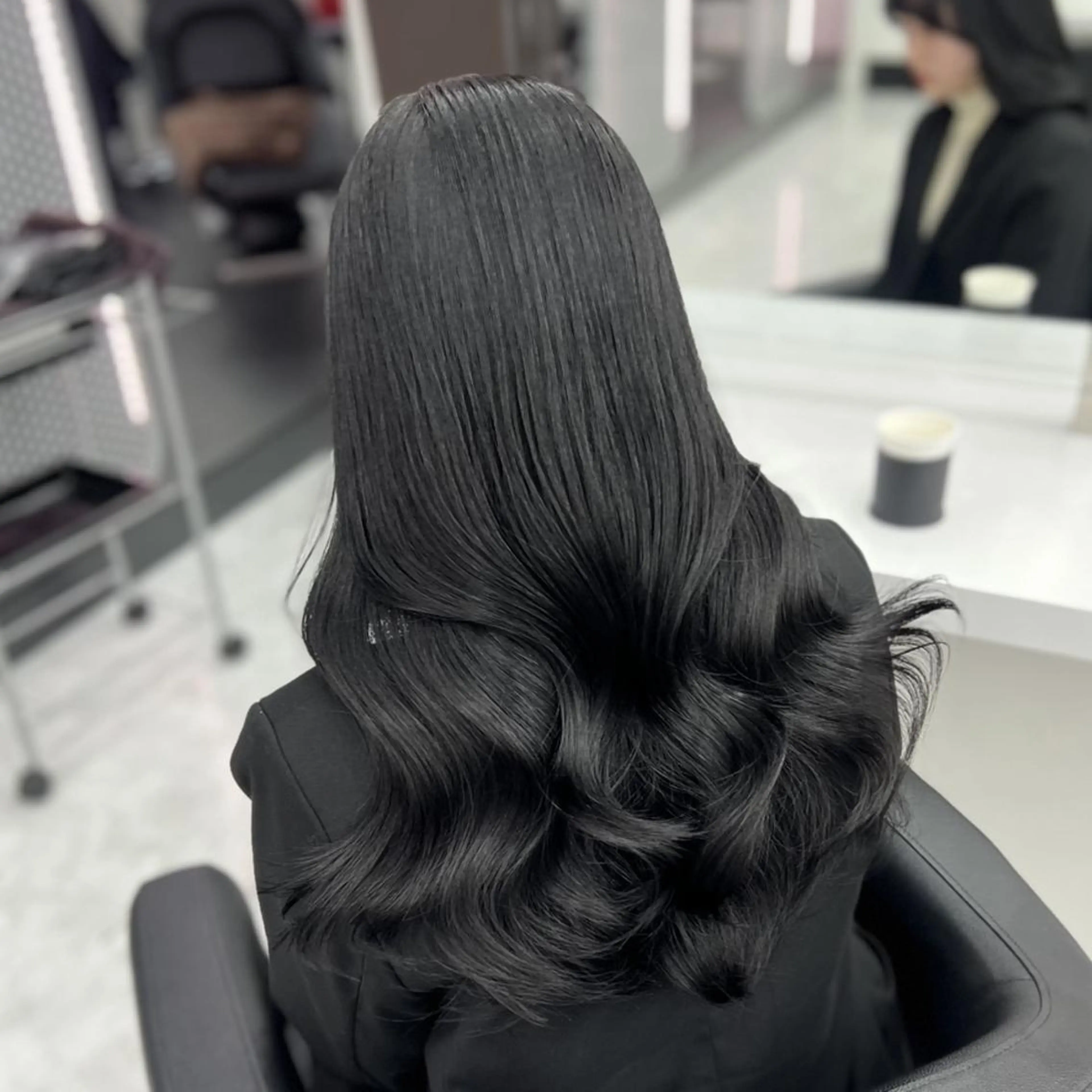 カラー ブリーチなし🫧韓国 🫧HANA🫧のヘアスタイル