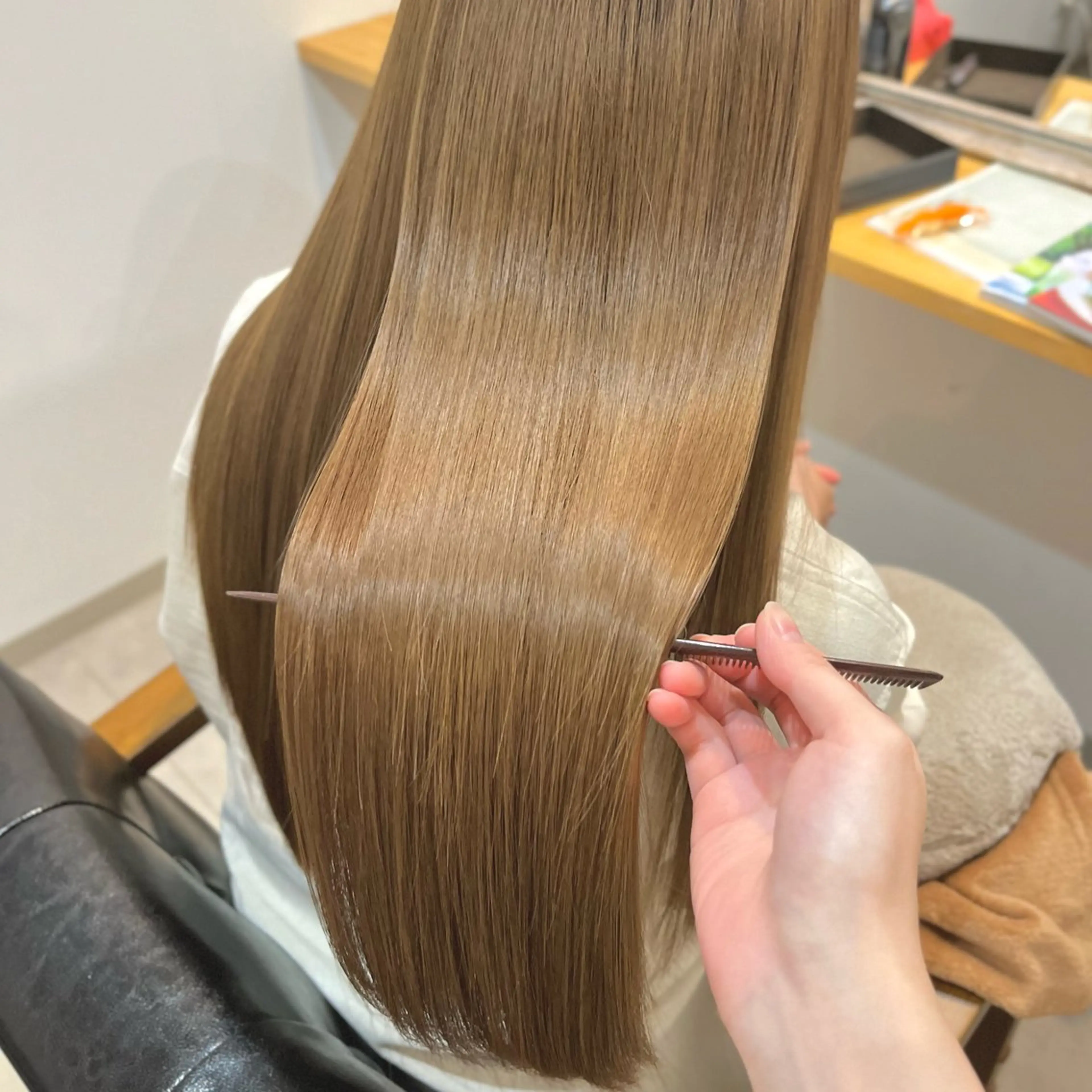 艶髪カラー＋カット🫧の写真