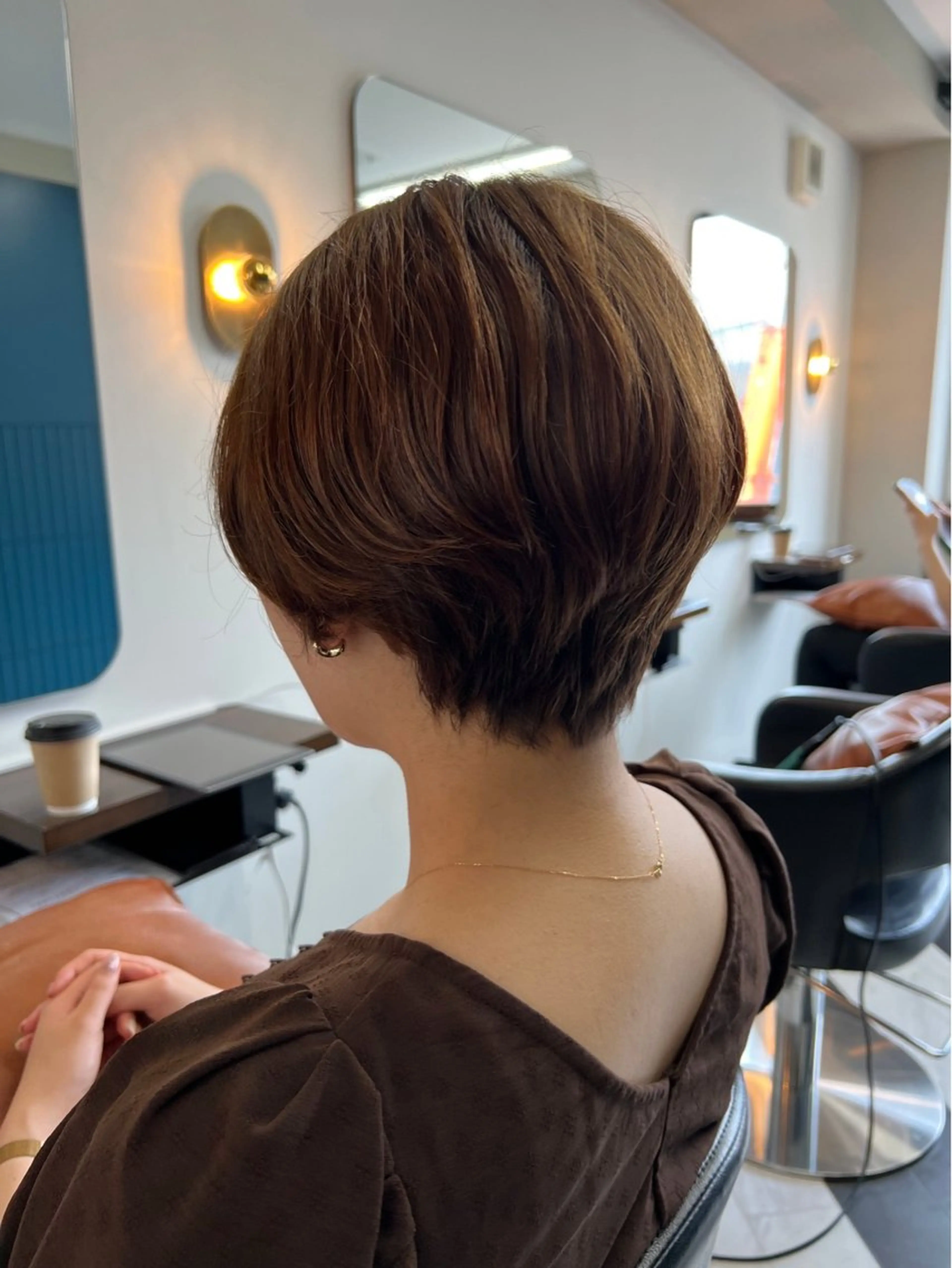 ショート カット 縮毛矯正 トリートメント ヘアセット 圧倒的髪質改善 ✂︎飯島悠介のヘアスタイル