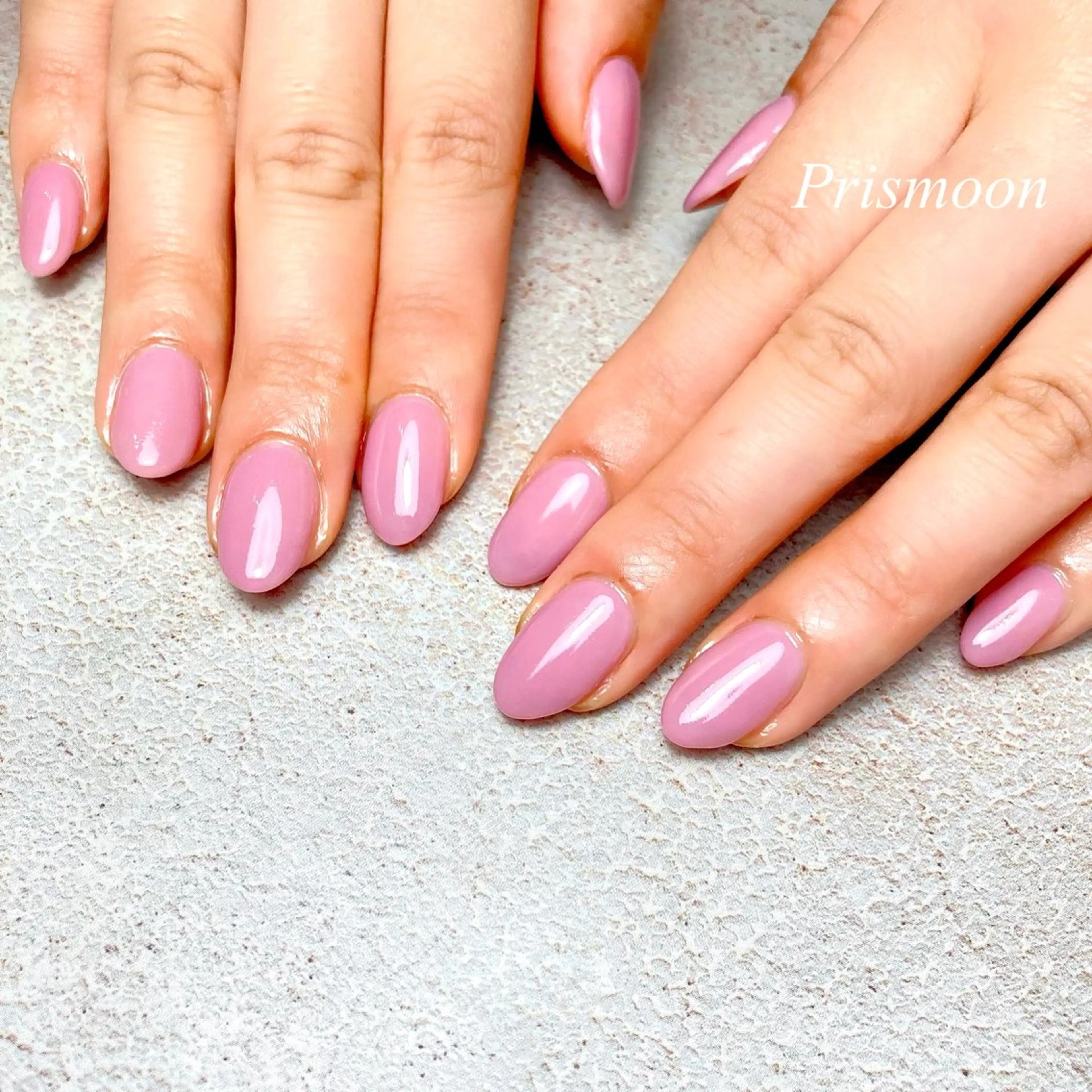 ネイル ワンカラーネイル ハンドネイル Prismoon  Nail所属・Prismoon Nailのネイルデザイン