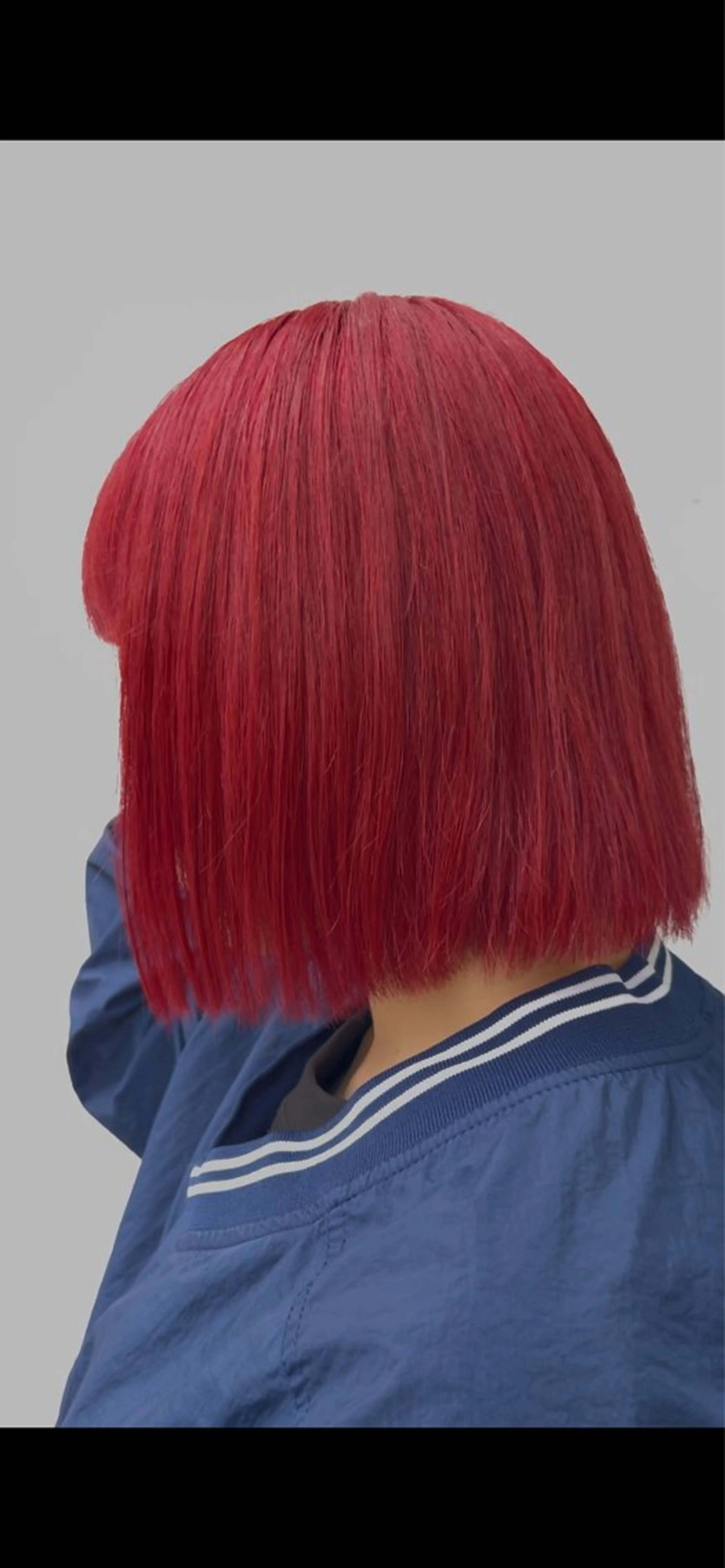 ミディアム カラー レッドカラー ヘアカラー トリートメント CoCooN TAKUMAのヘアスタイル