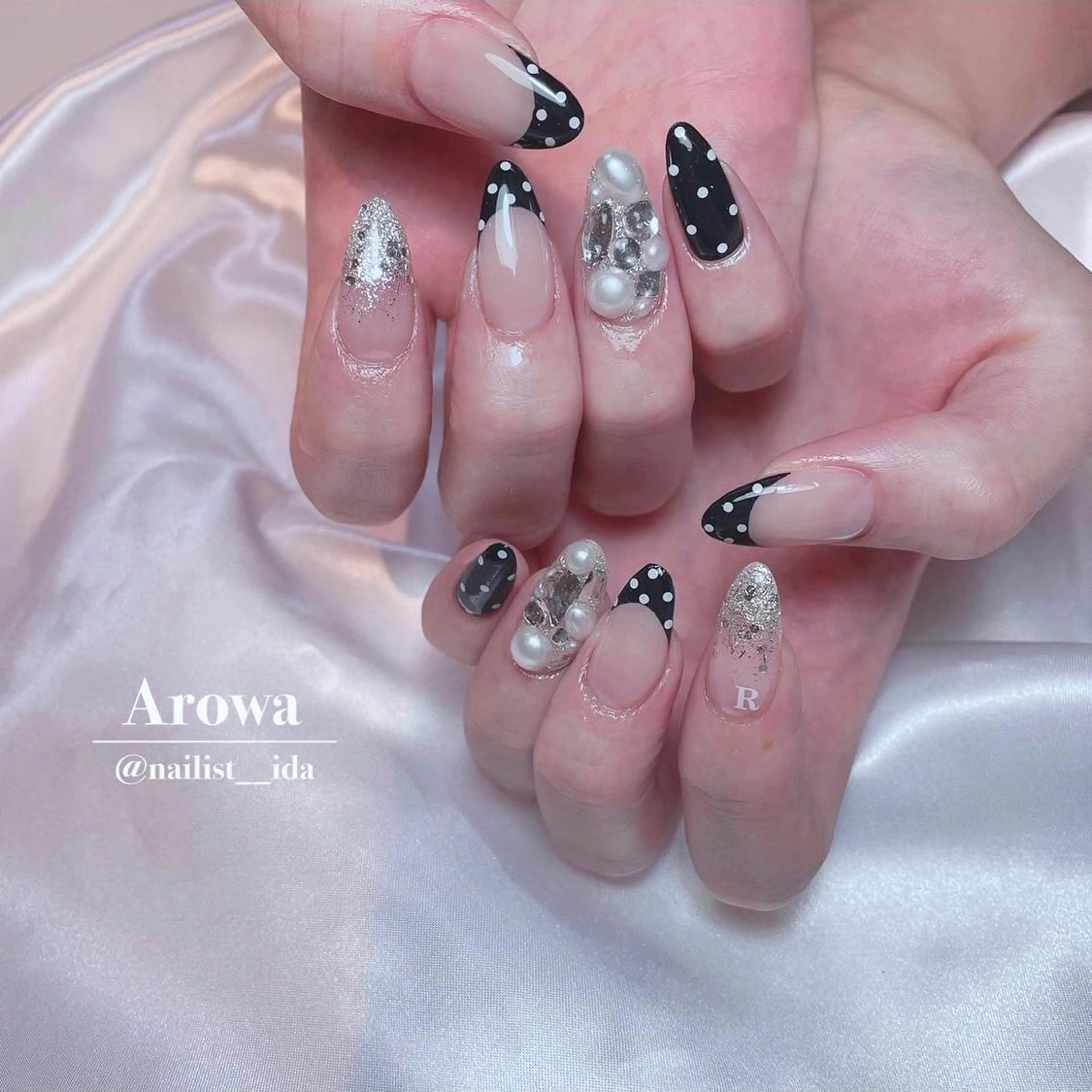 ネイル ドット Arowa 伊田のネイルデザイン
