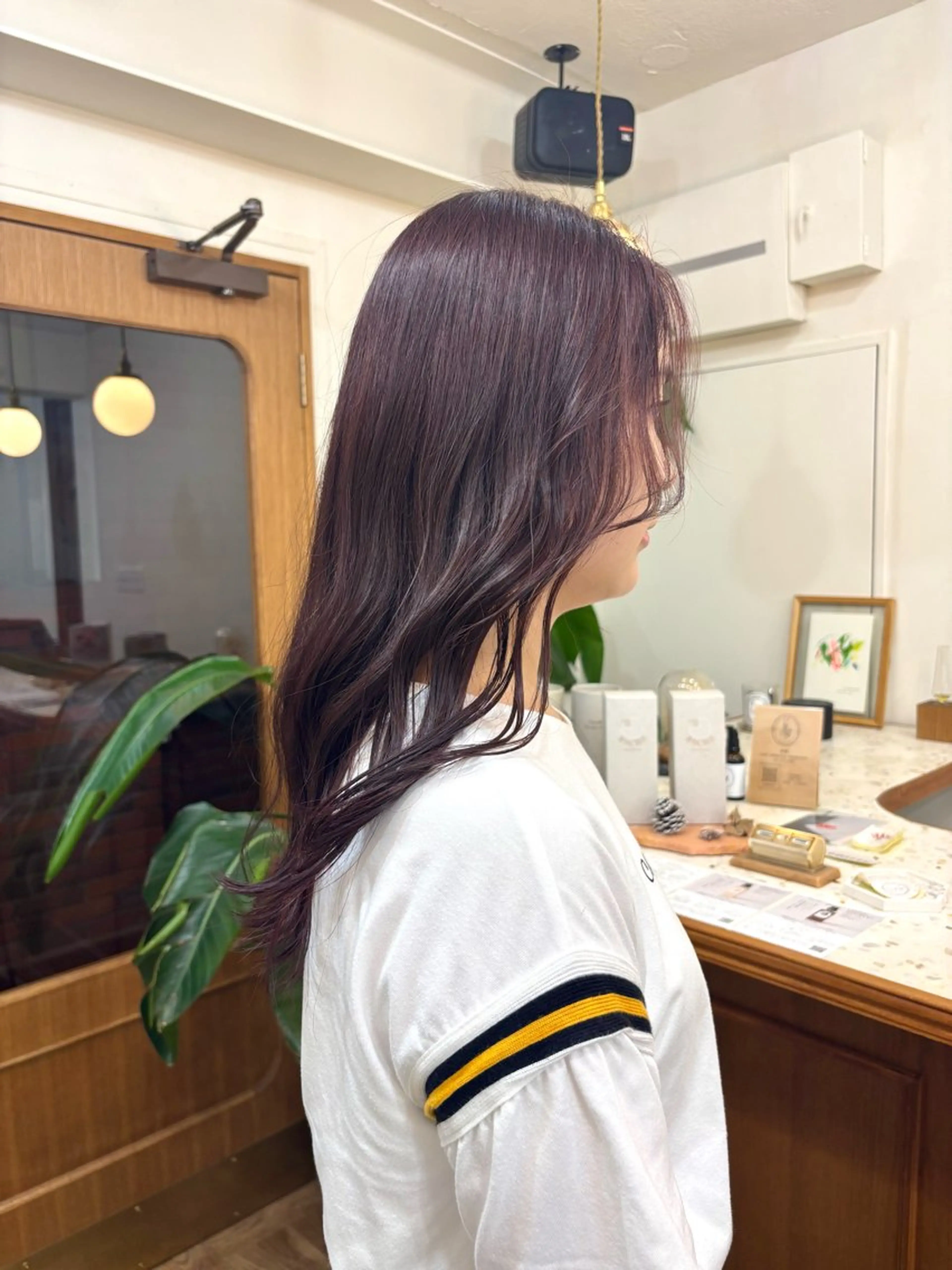 ロング カラー 透明感カラー ラベンダーカラー ラベンダーピンク ピンクカラー カット ヘアカラー トリートメント CIEN所属・ayano🫧 《CIEN》のヘアスタイル