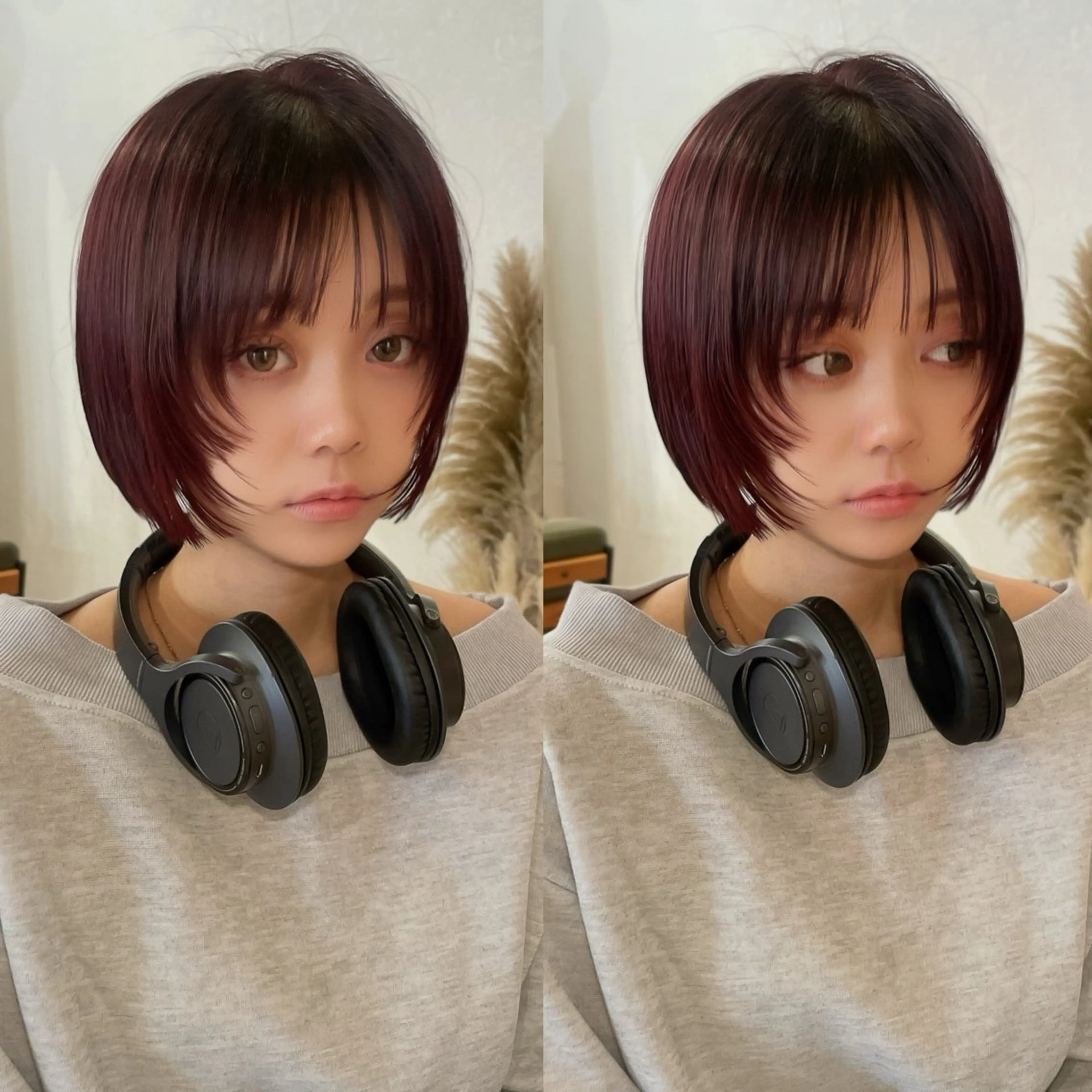 ショート 顔まわりレイヤー レイヤーカット カット ヘアカラー トリートメント 似合わせカット/ 顔周り/Marinaのヘアスタイル