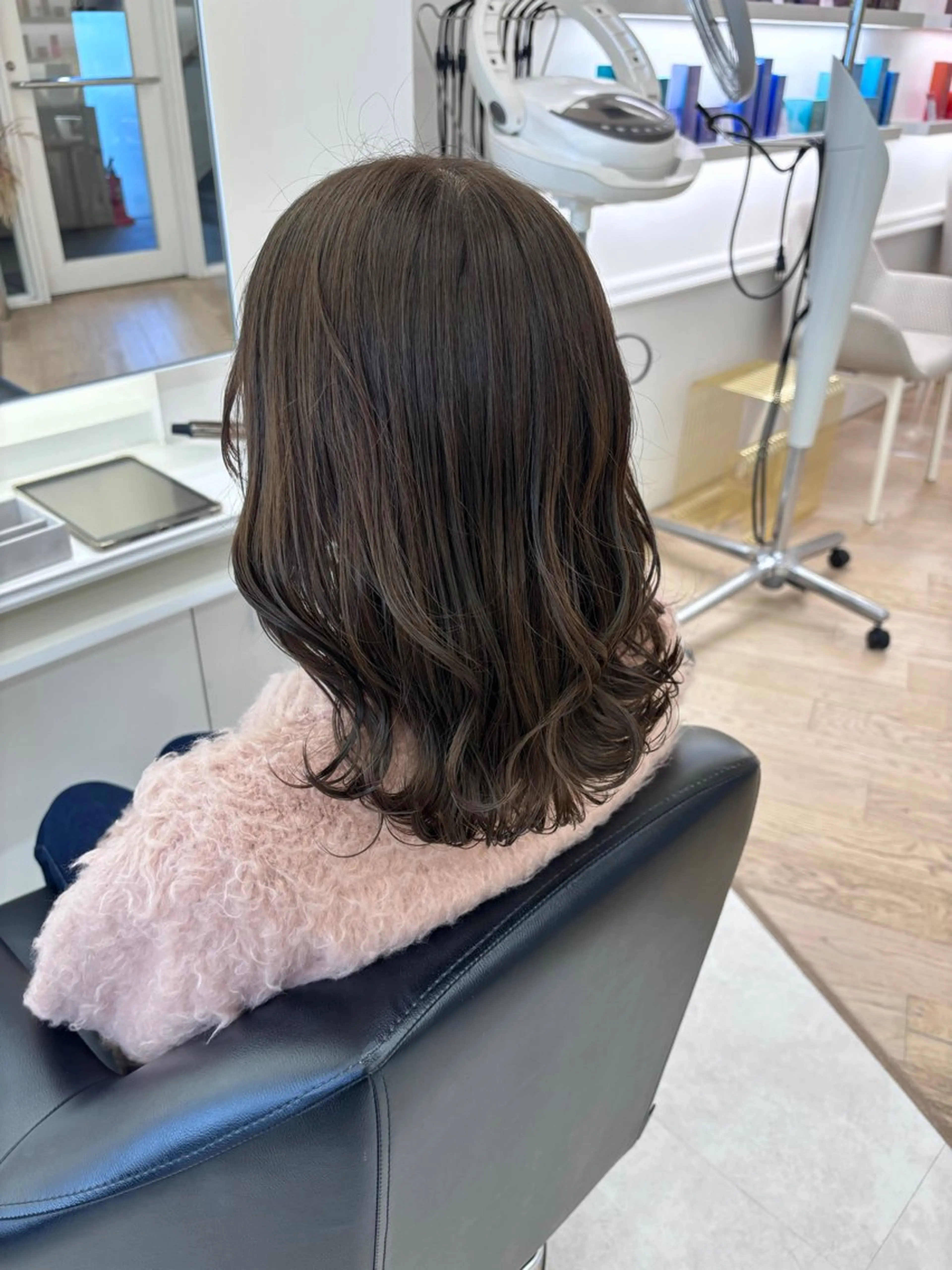 ミディアム ヘアカラー ParveMix 🌝🫧山本 玲南のヘアスタイル