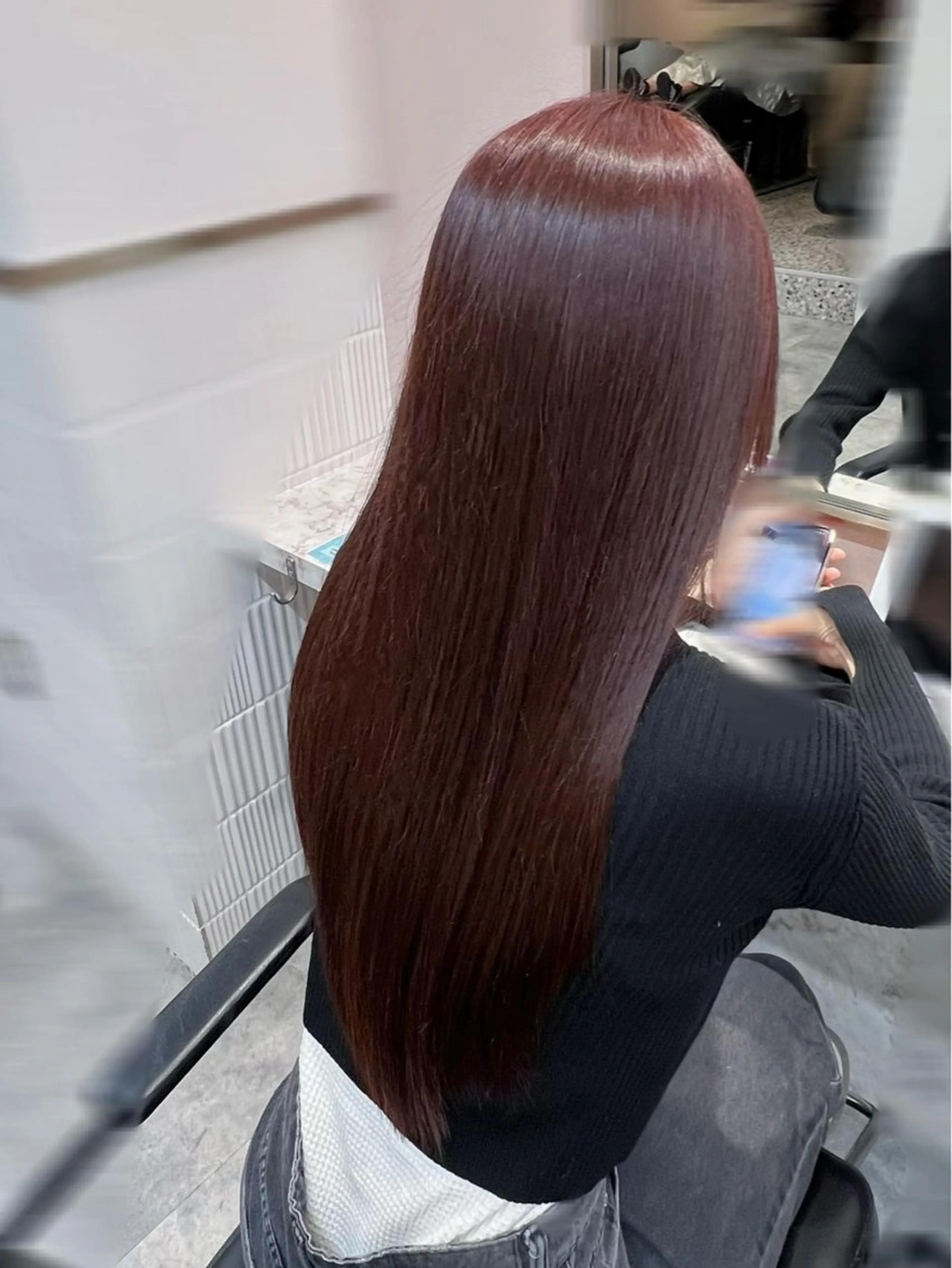 透明感カラー＋Aujuaトリートメントの写真