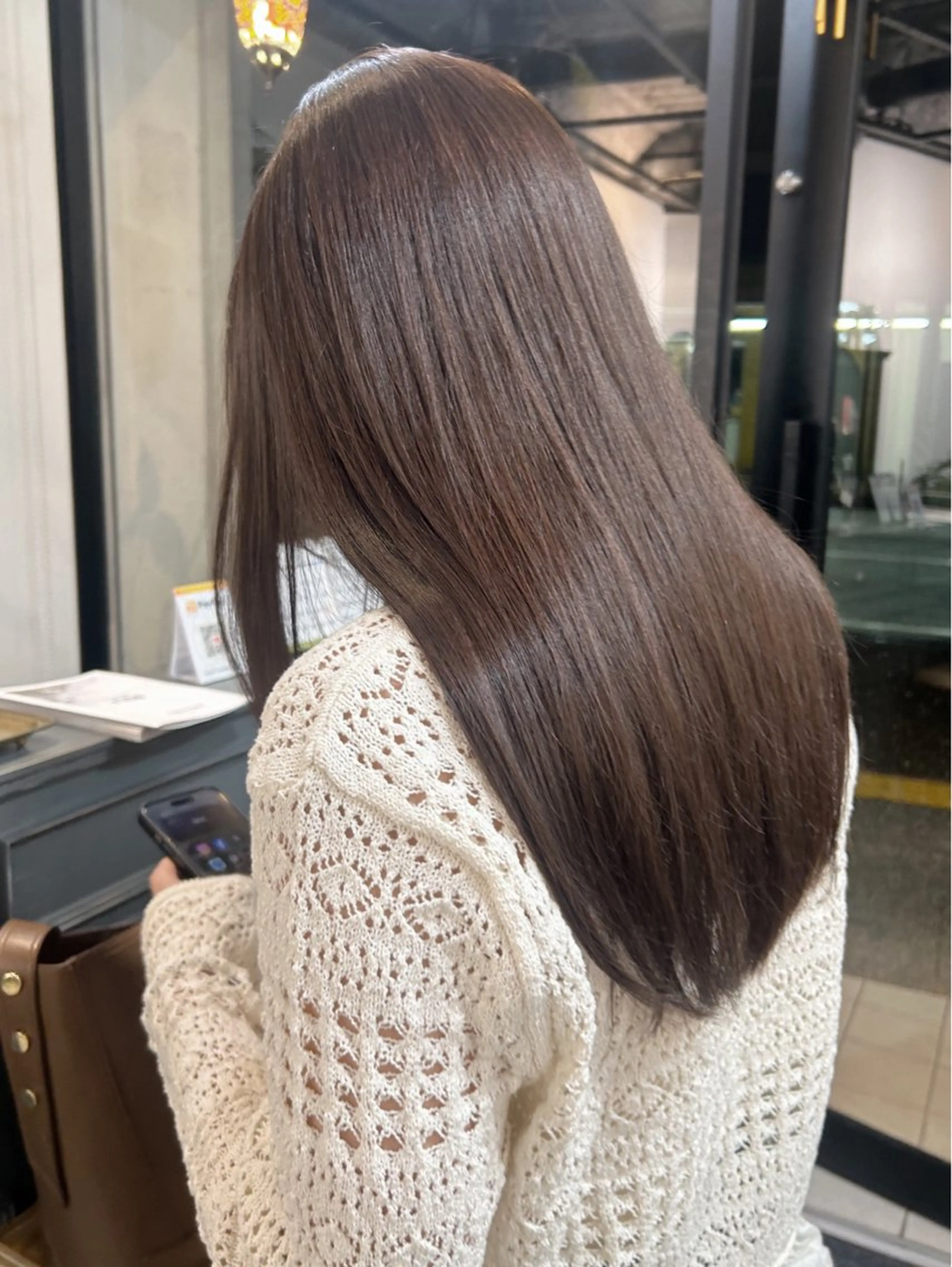 ロング ヘアカラー 木村 陽菜のヘアスタイル