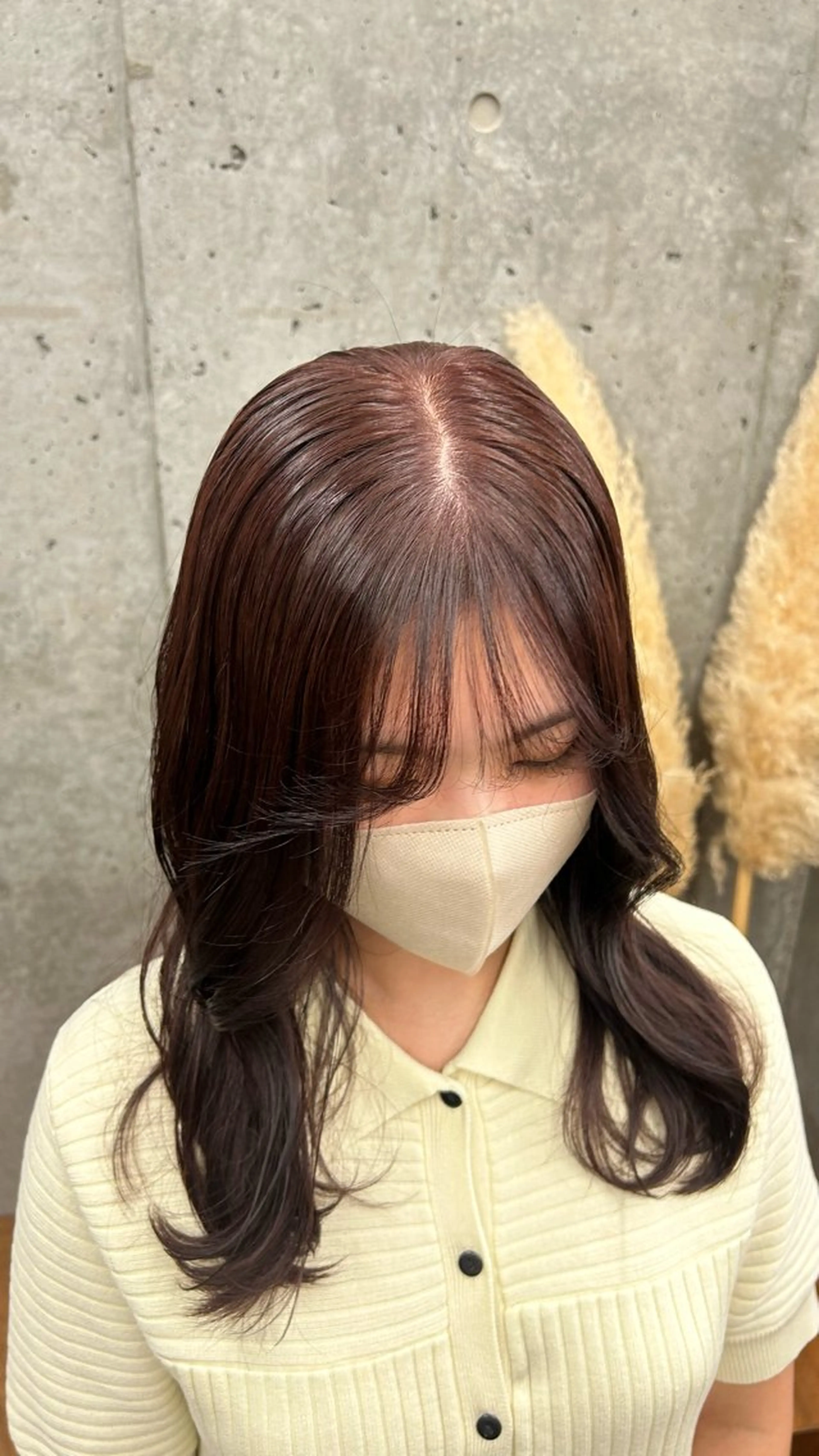 セミロング カット トリートメント 顔周り/レイヤー/ 透明感/あやか💕のヘアスタイル