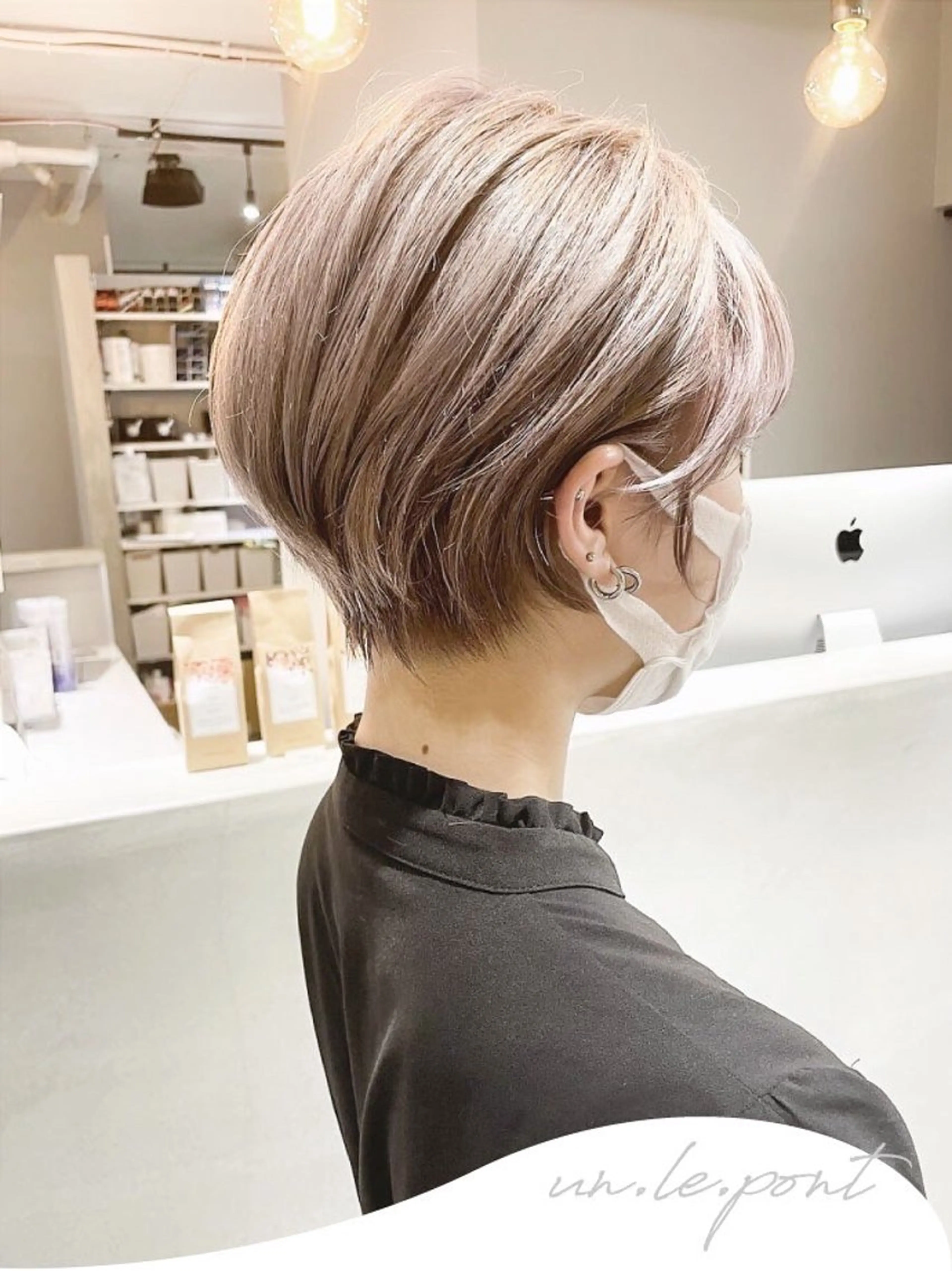 ショート un.le.pont ルカ  🎨のヘアスタイル