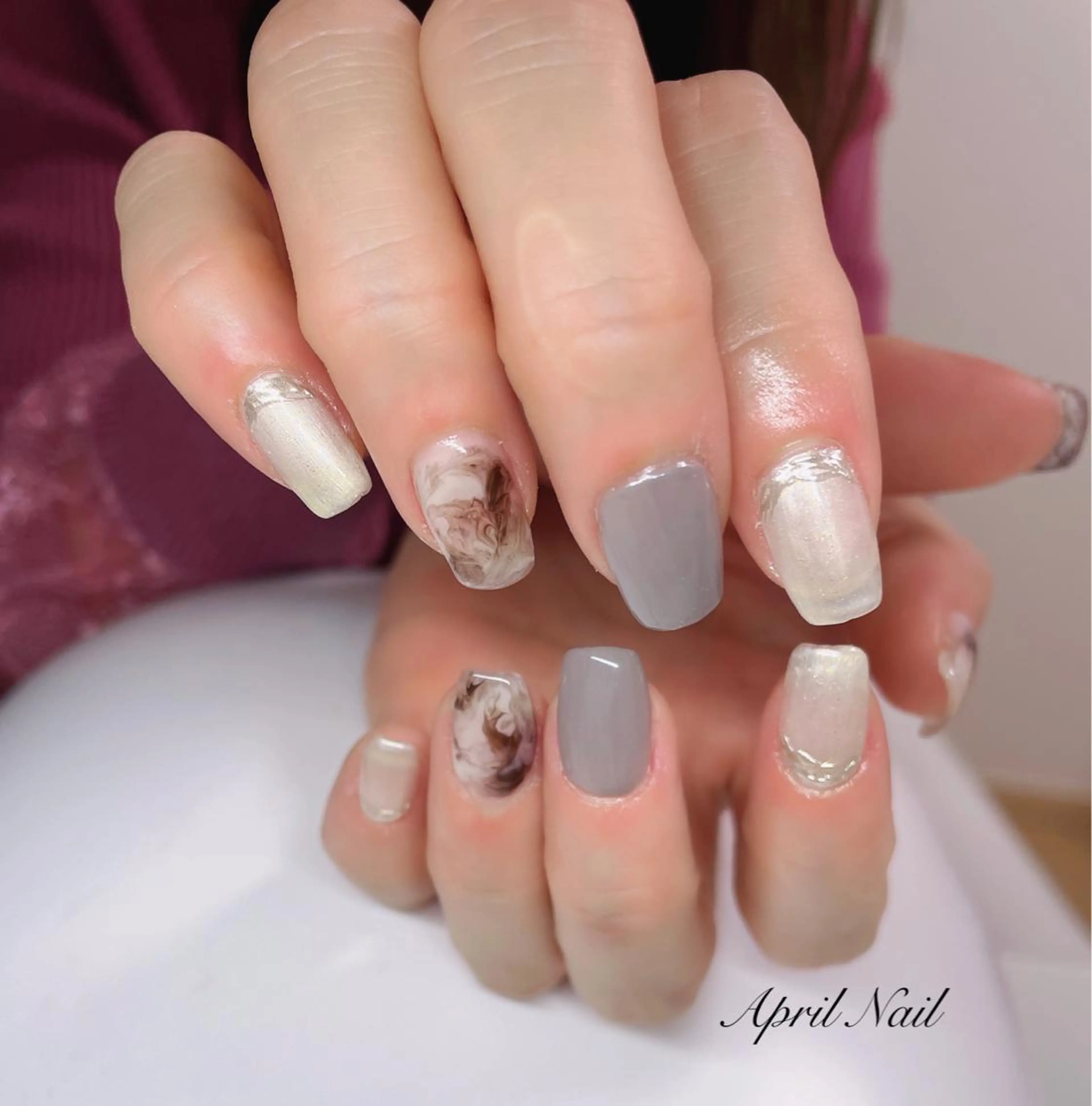 ネイル ハンドネイル April Nailのネイルデザイン