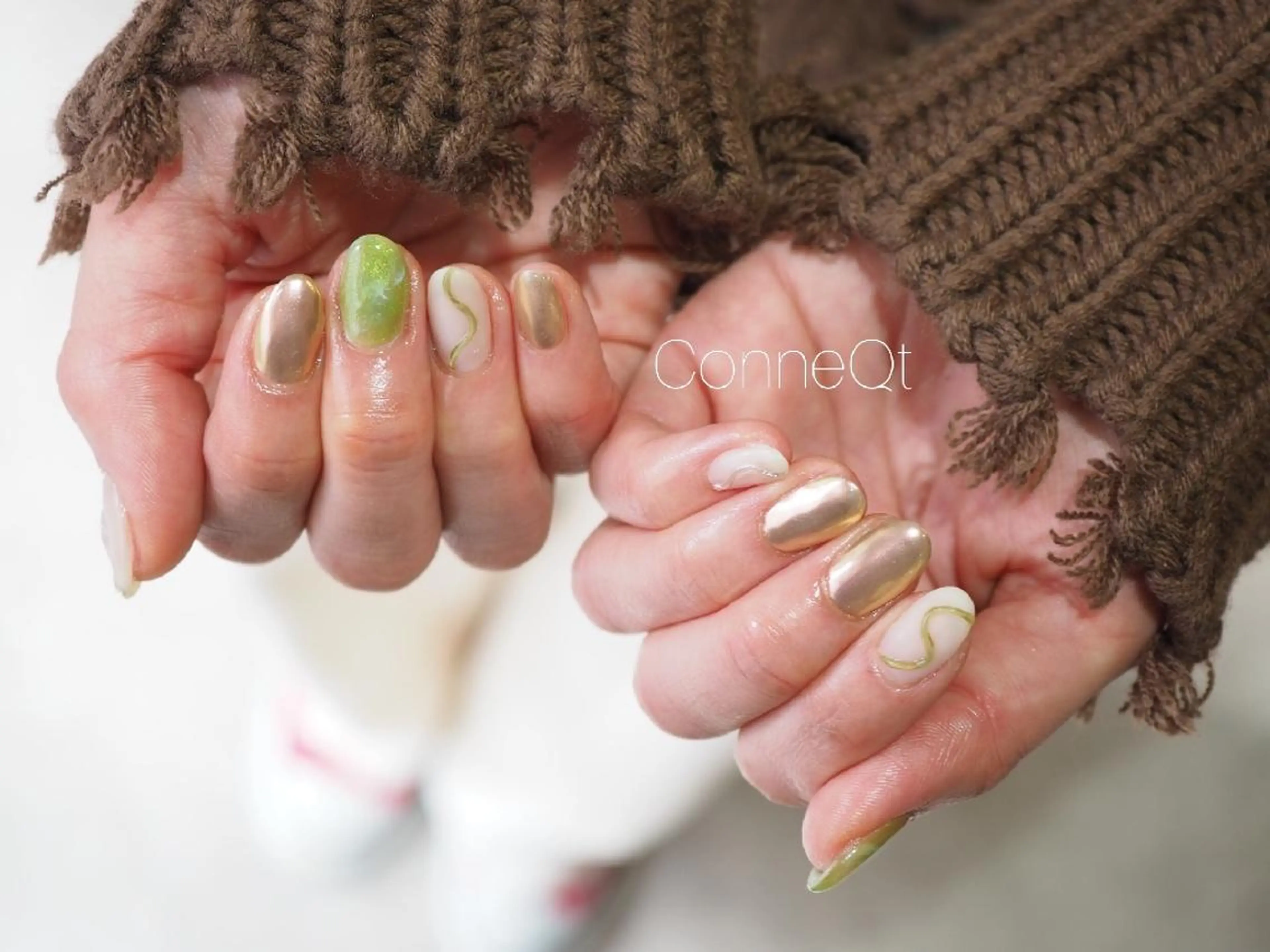 ネイル ハンドネイル ハンドケア ConneQt所属・ETHOSENSE. kimikaのネイルデザイン