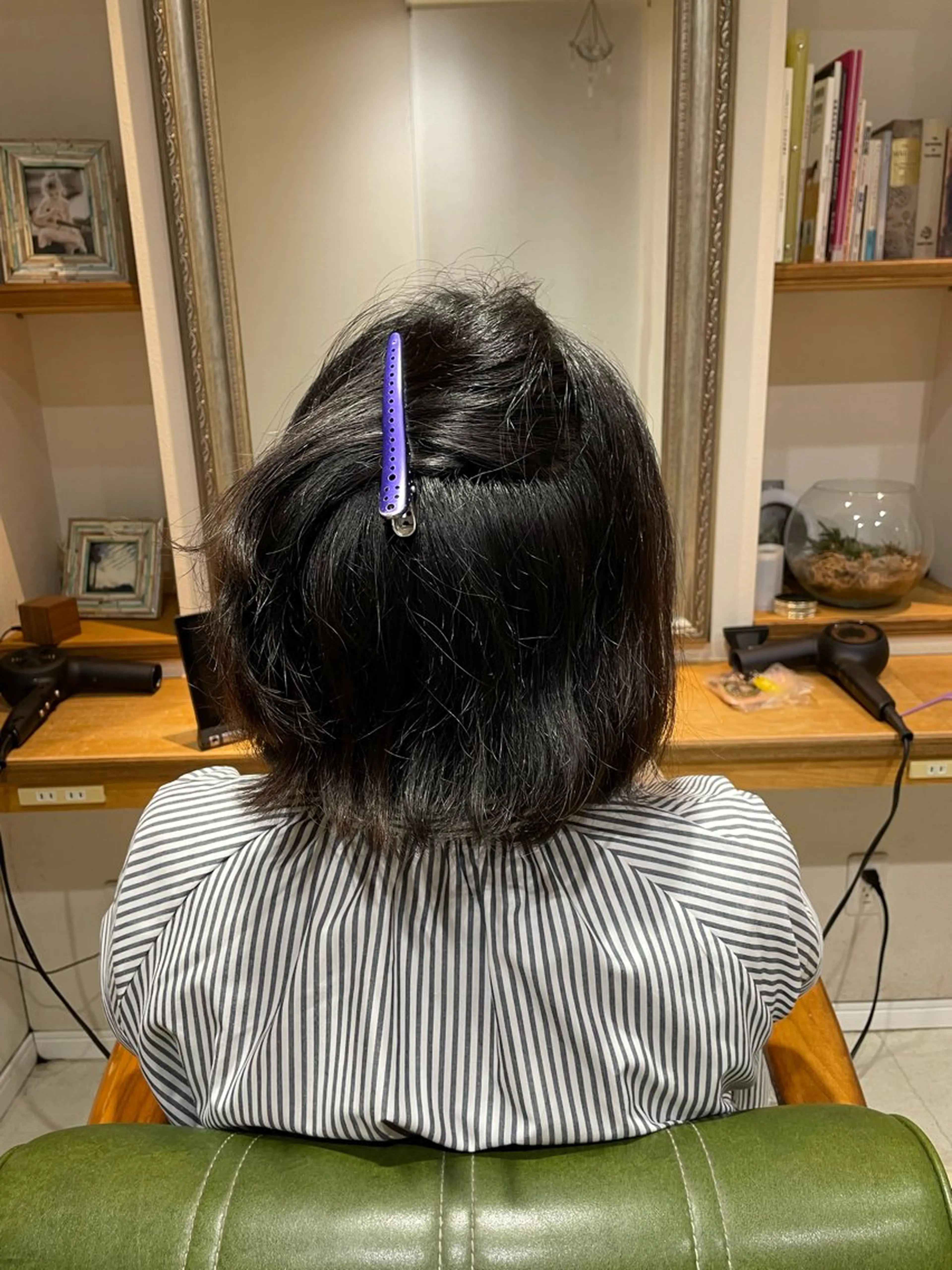 セミロング ボブ 縮毛矯正が得意です SORAのヘアスタイル
