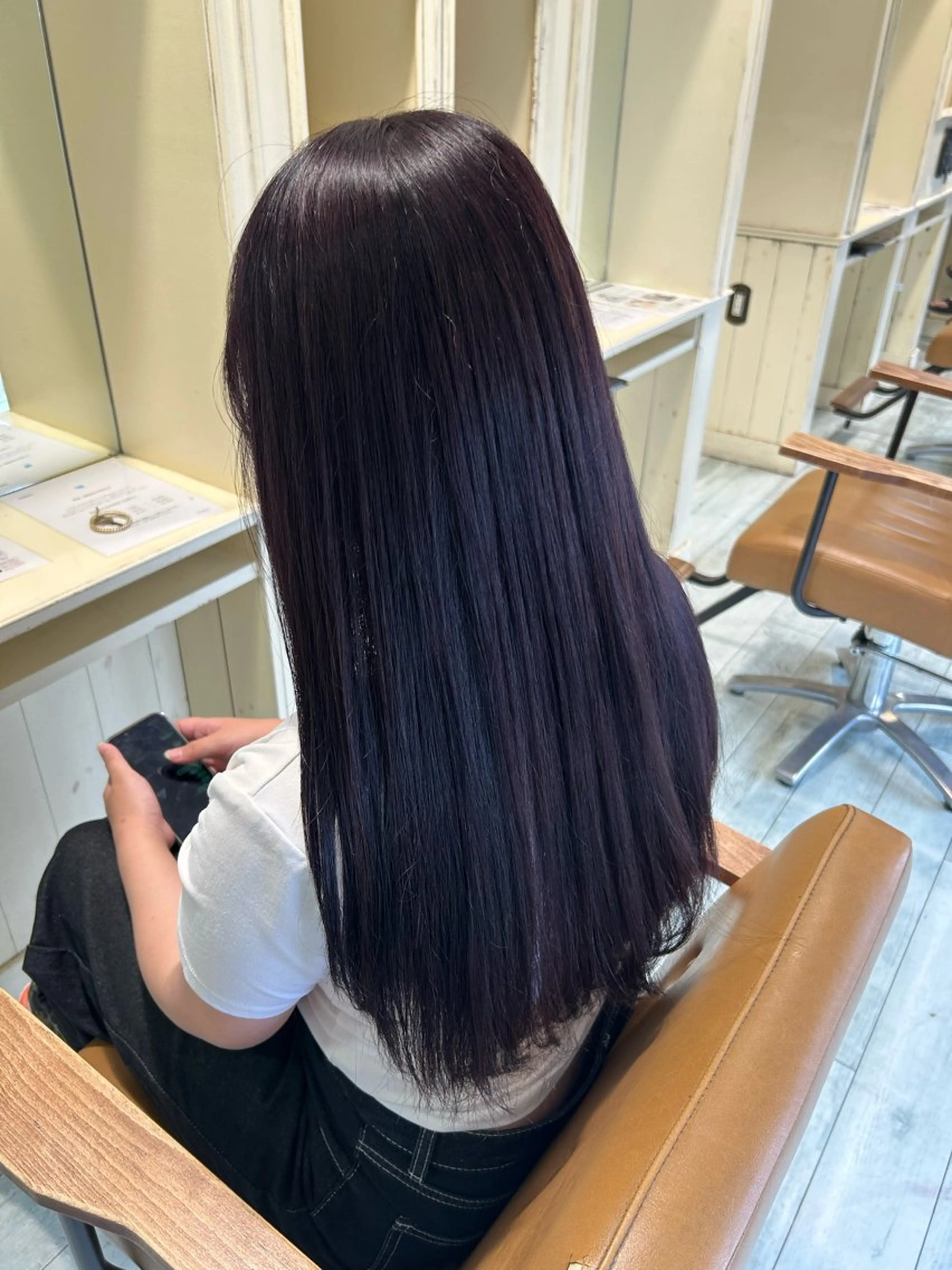 【8月8日限定⭐️】ブリーチなしフルカラー🩵グレイカラー（白髪）🩶の写真