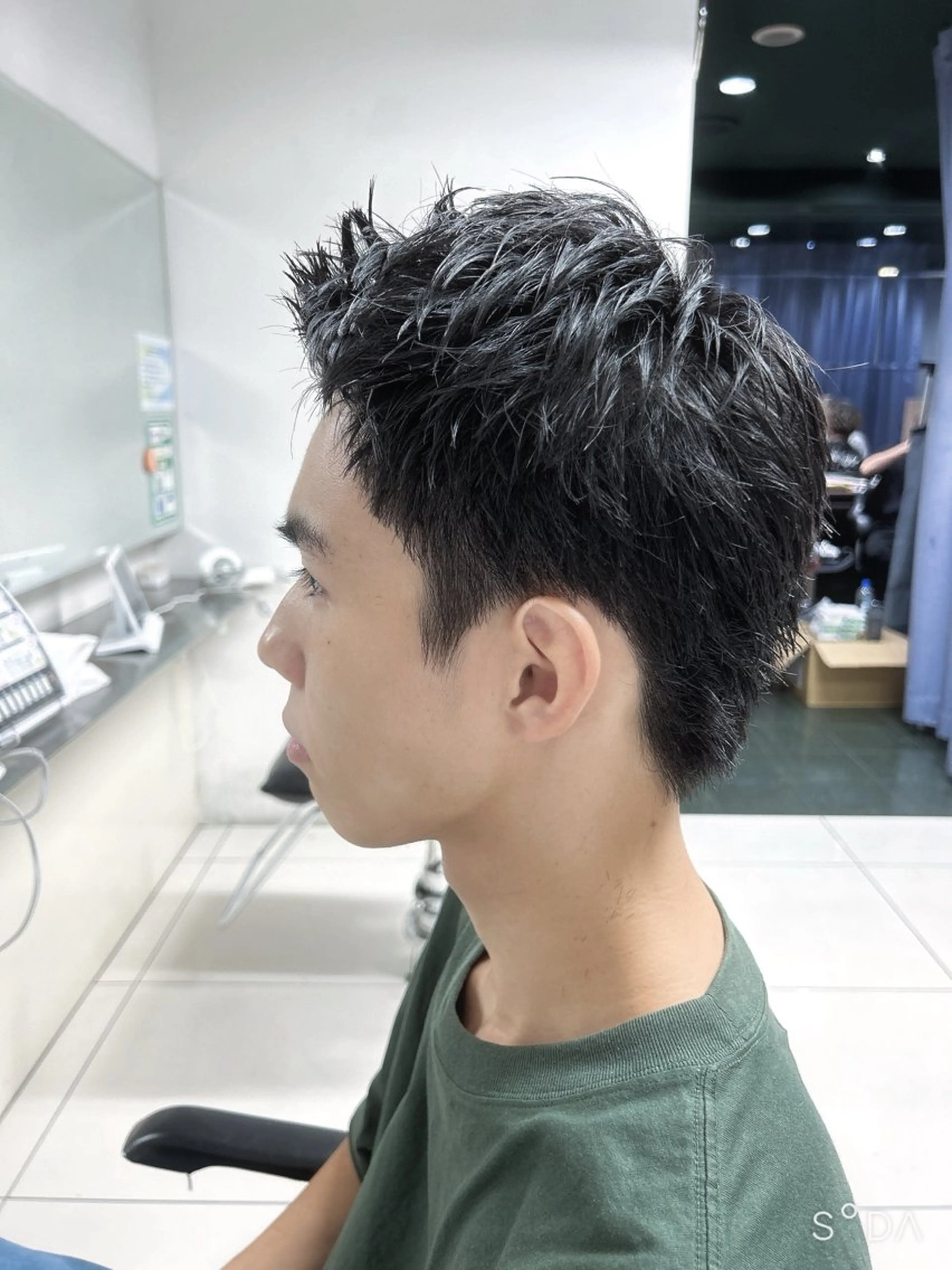 メンズ スパイキー/ツイスパ /メンズパーマ/結希のヘアスタイル
