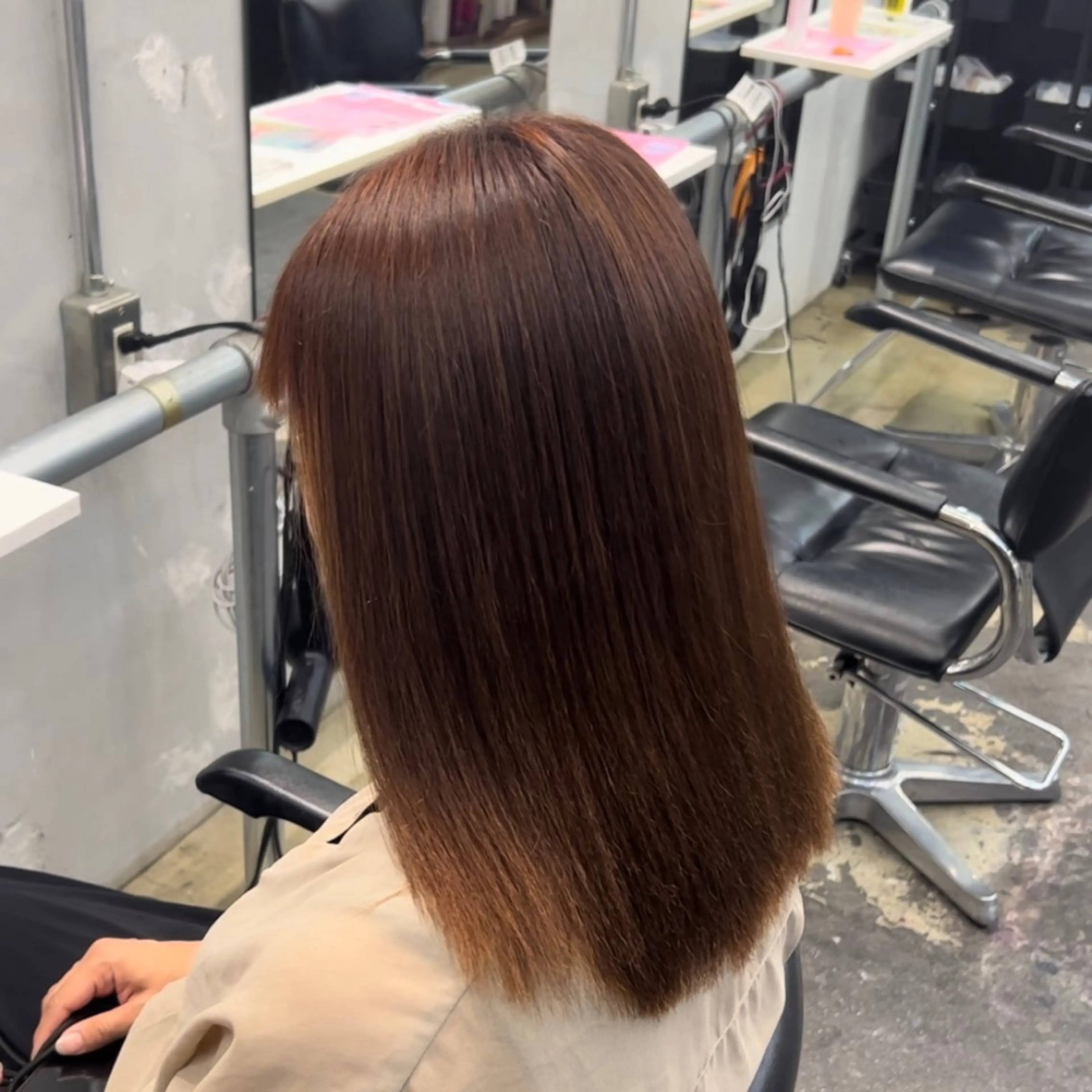 ミディアム 似合わせパーマ/ 艶髪矯正/文哉のヘアスタイル