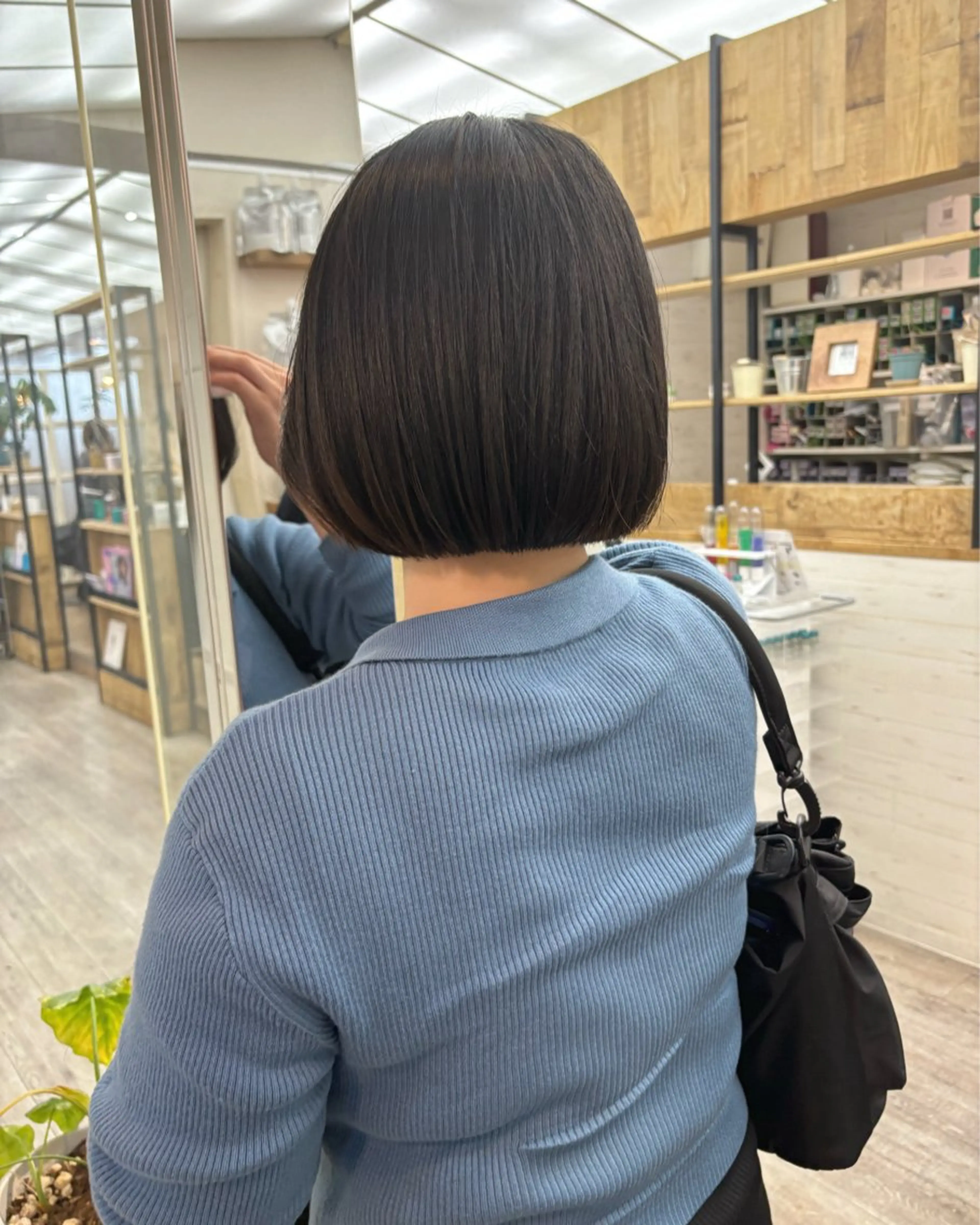 ショート カラー 広島/わかな/ヘア セット/オリーブのヘアスタイル