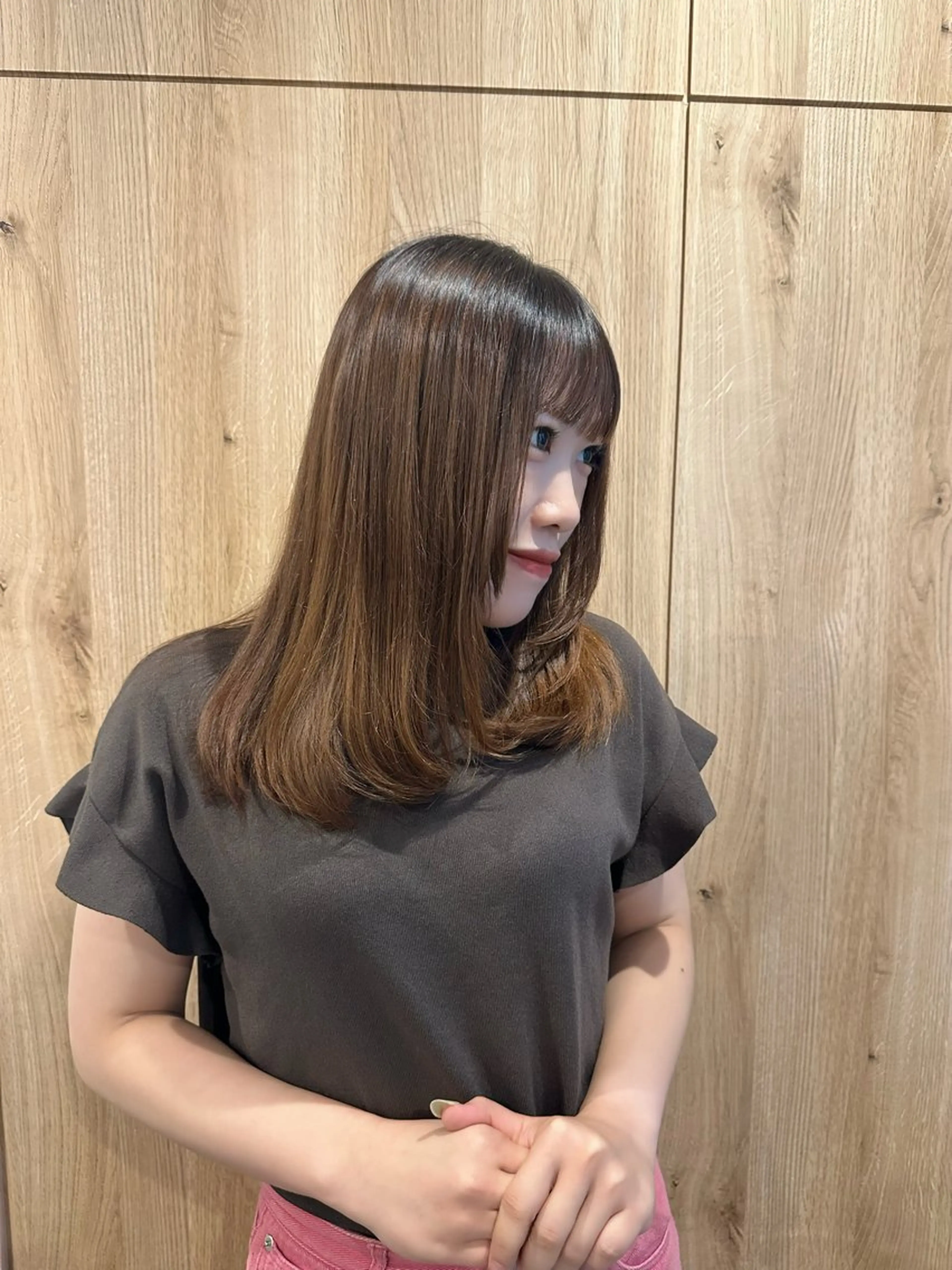 ミディアム カット COCO/ 大阪/韓国風🎀のヘアスタイル