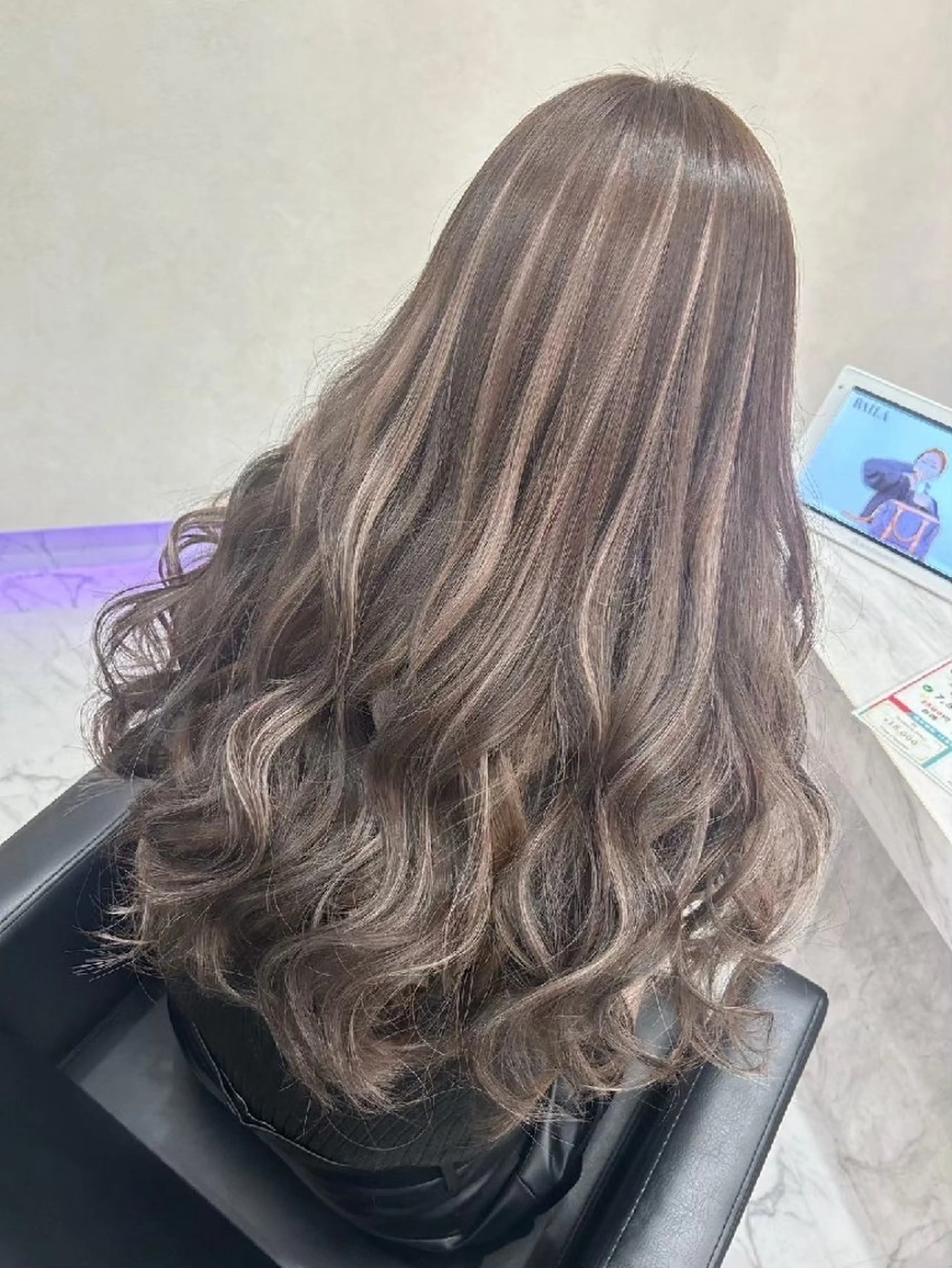 ロング カラー ヘアアレンジ ‪✝︎カラーモデル 募集/フウカ‪✝︎のヘアスタイル