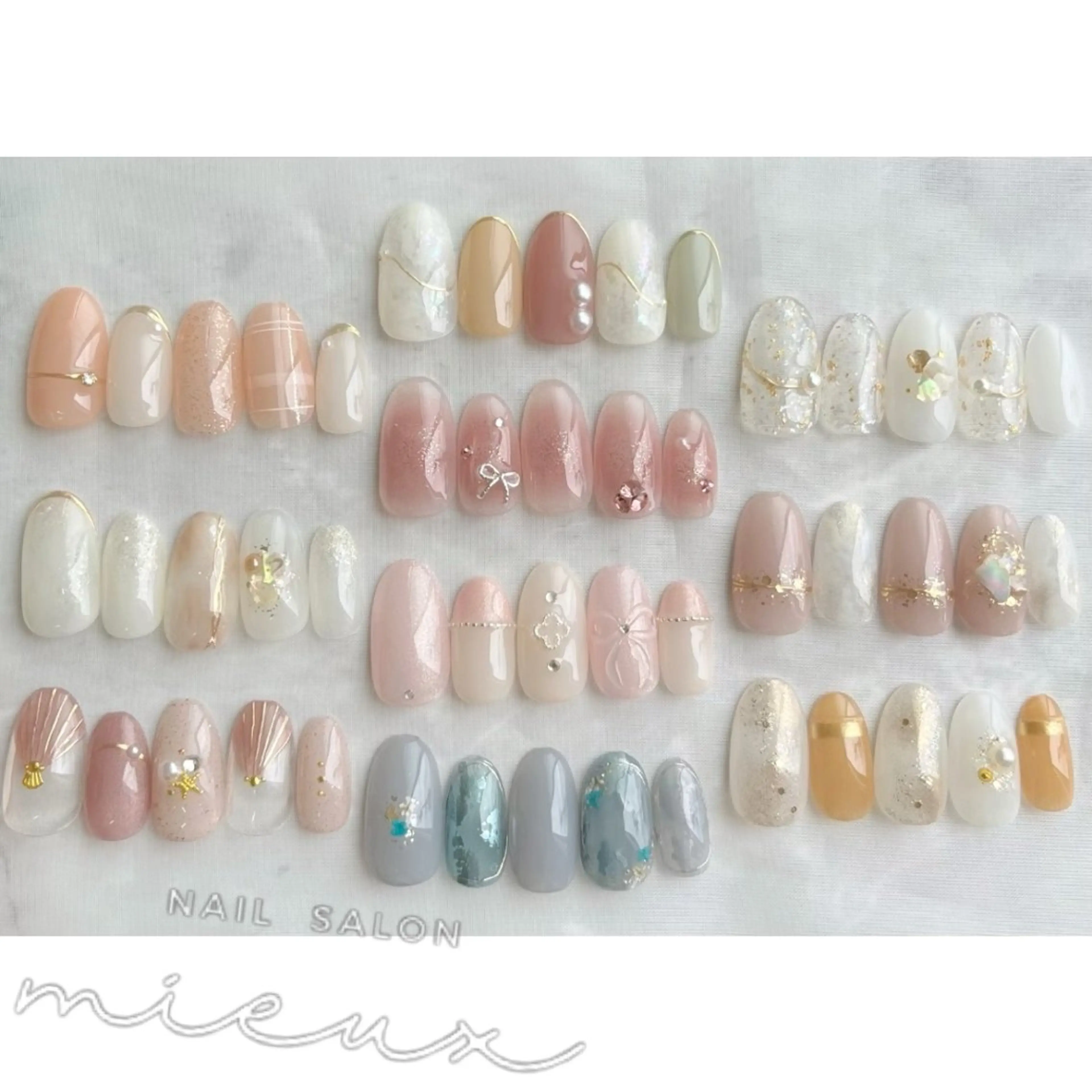 ネイル ハンドネイル mieux ariiiのネイルデザイン