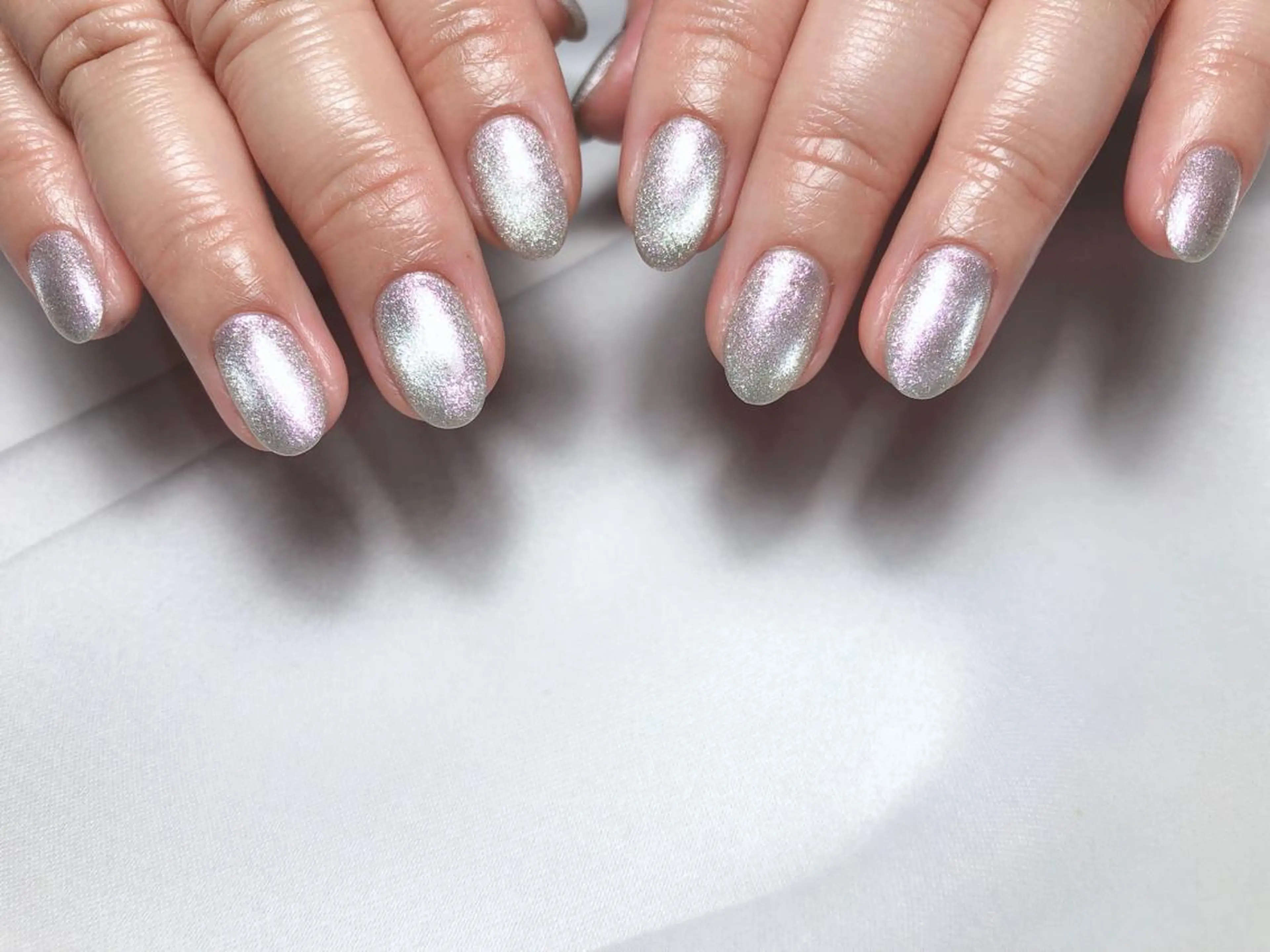 ネイル オーロラネイル マグネットネイル ハンドネイル nail heron所属・saki_ nail heronのその他イメージ