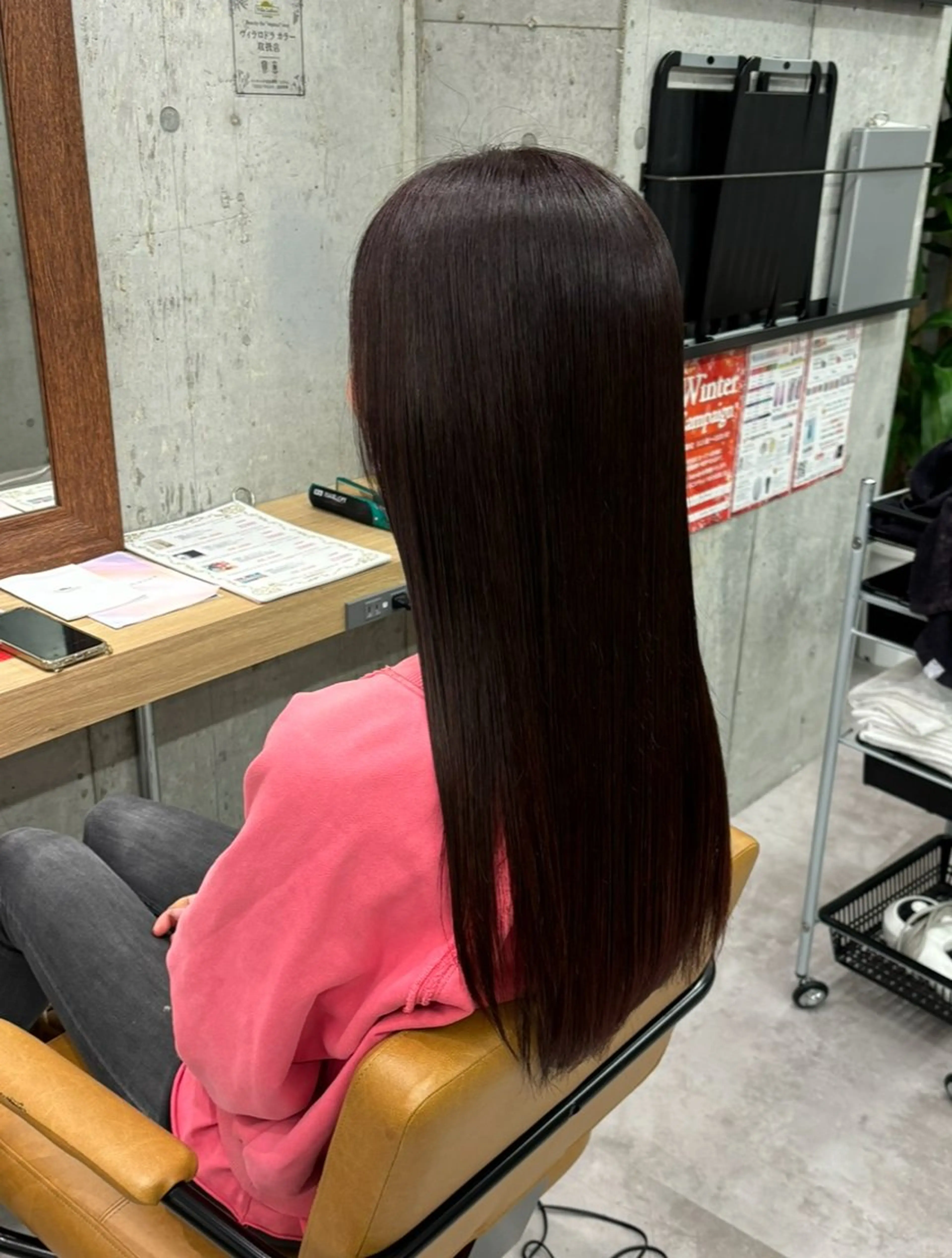 髪質改善ストレートの写真