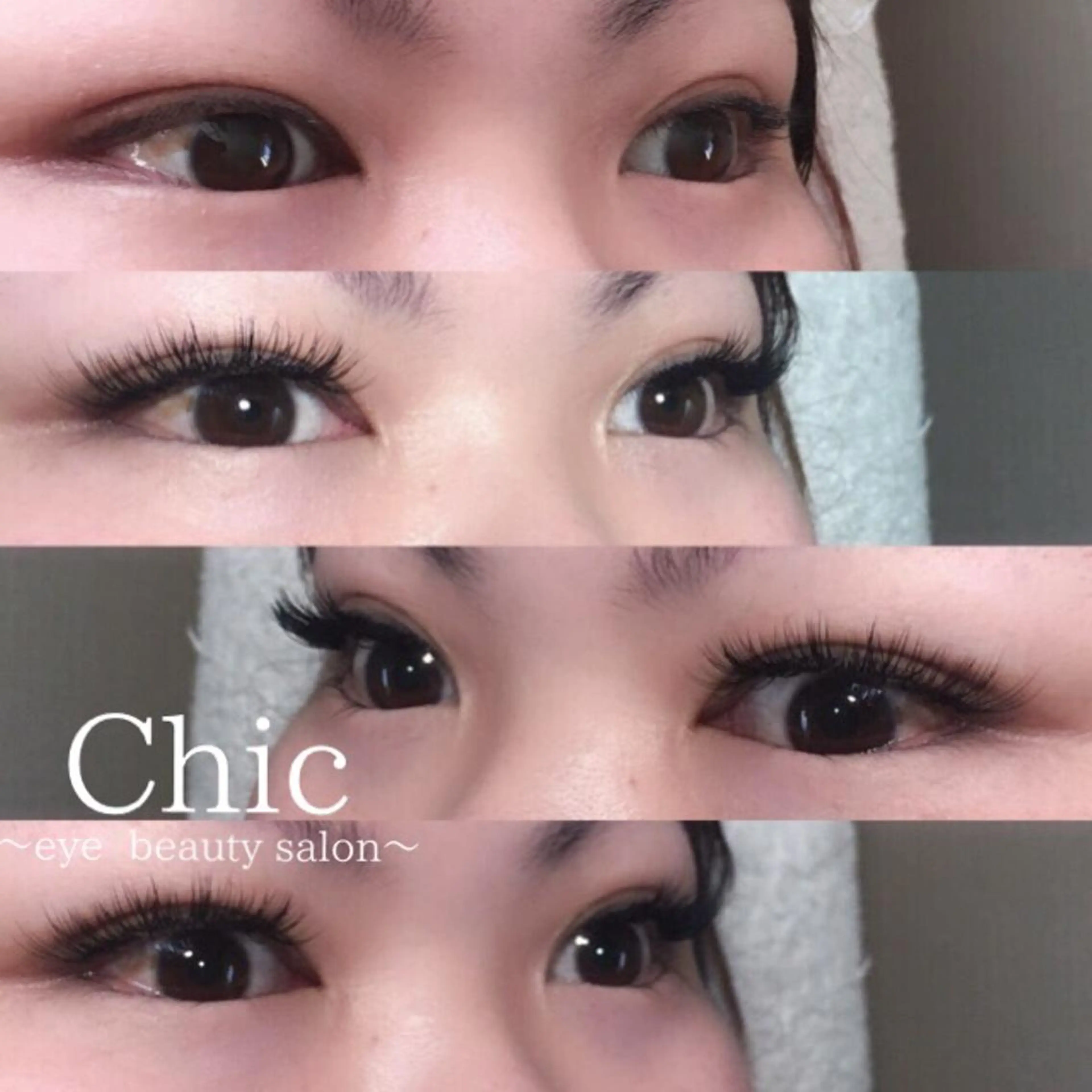 マツエク・マツパ Jカール Chic ATSUKOのマツエク・マツパデザイン