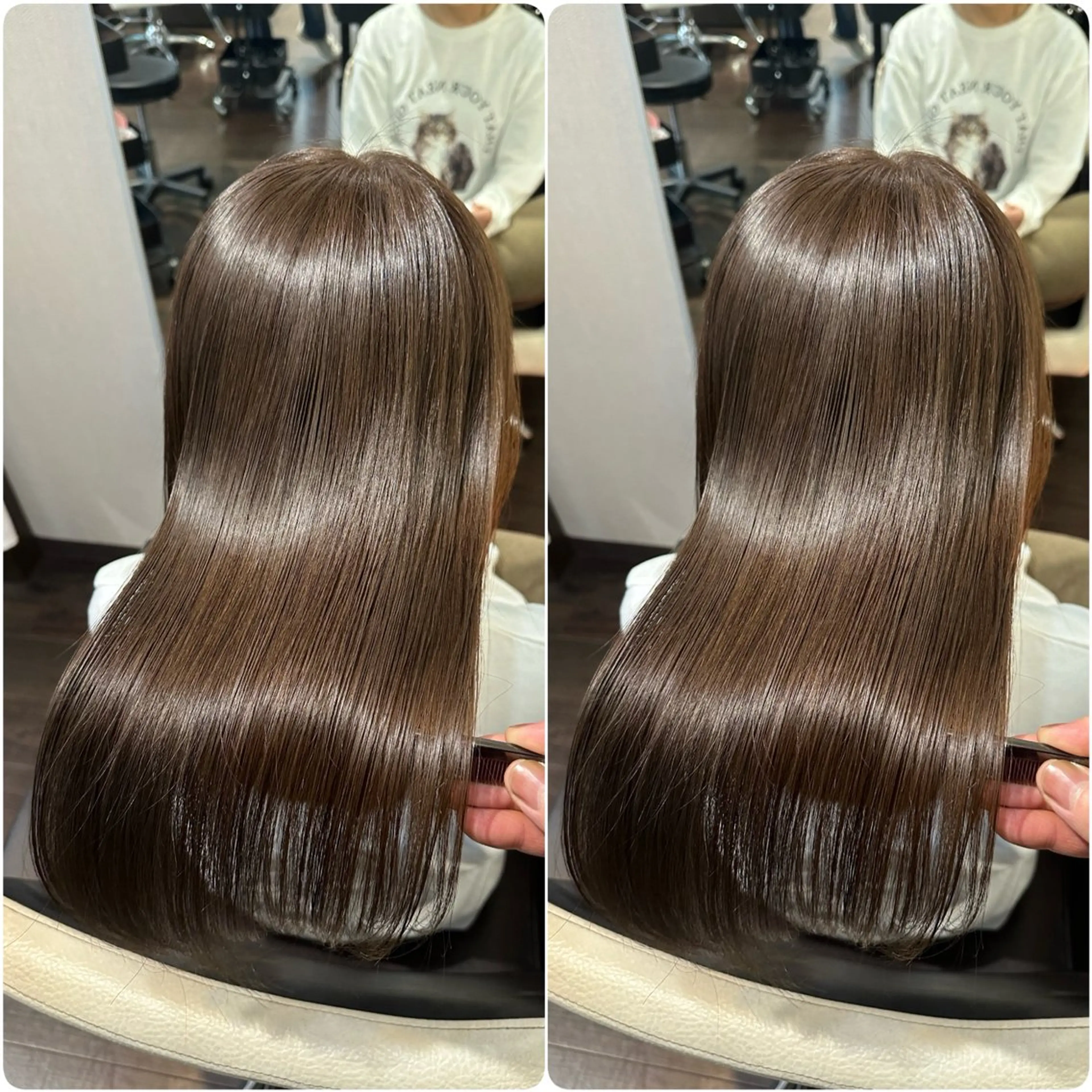 ロング カラー カット ヘアカラー トリートメント ヘッドスパ youres hair 東口店所属・🌸ULTOWA🌸 髪質改善/縮毛/店長のヘアスタイル