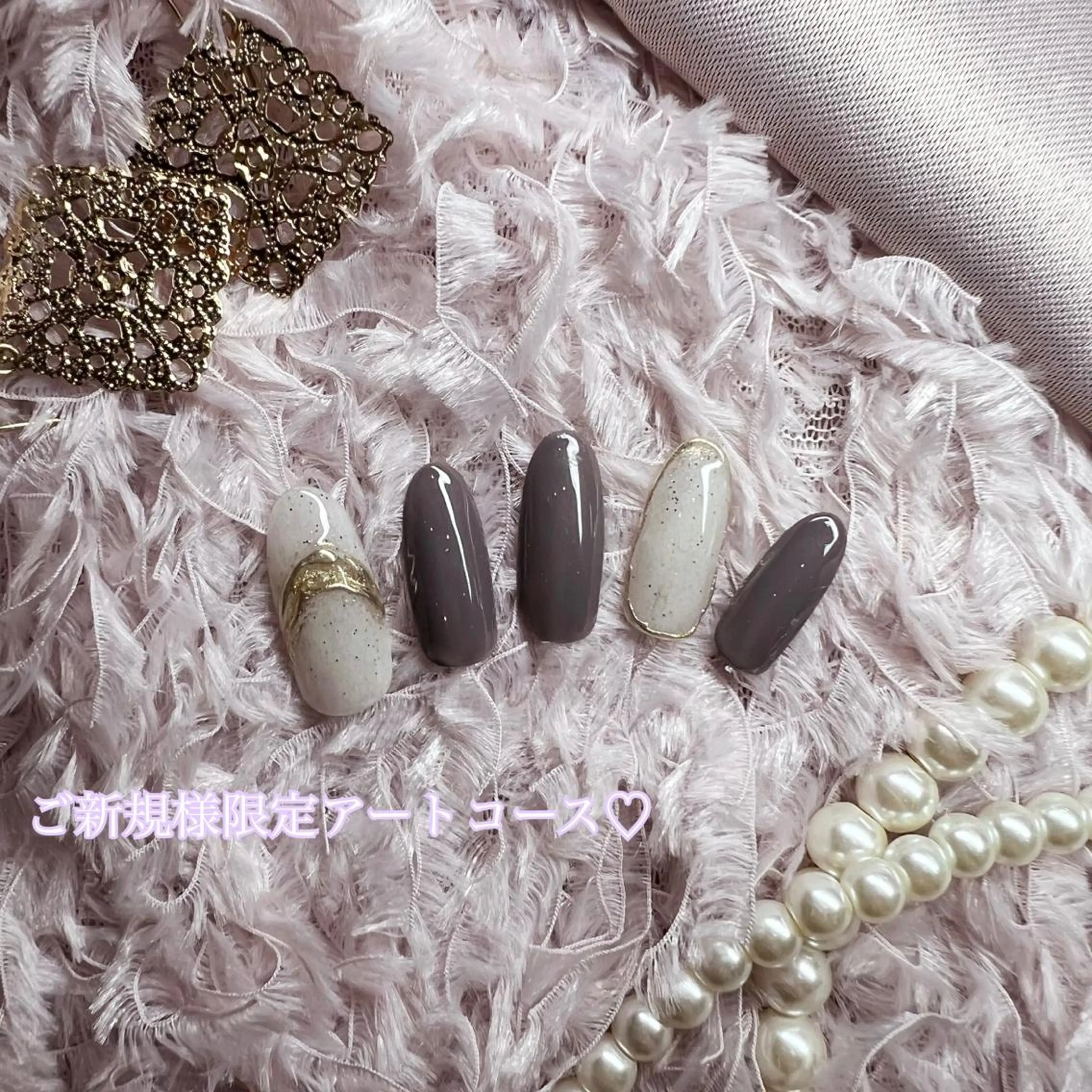 ネイル アートネイル ハンドネイル 鈴木 優希のネイルデザイン