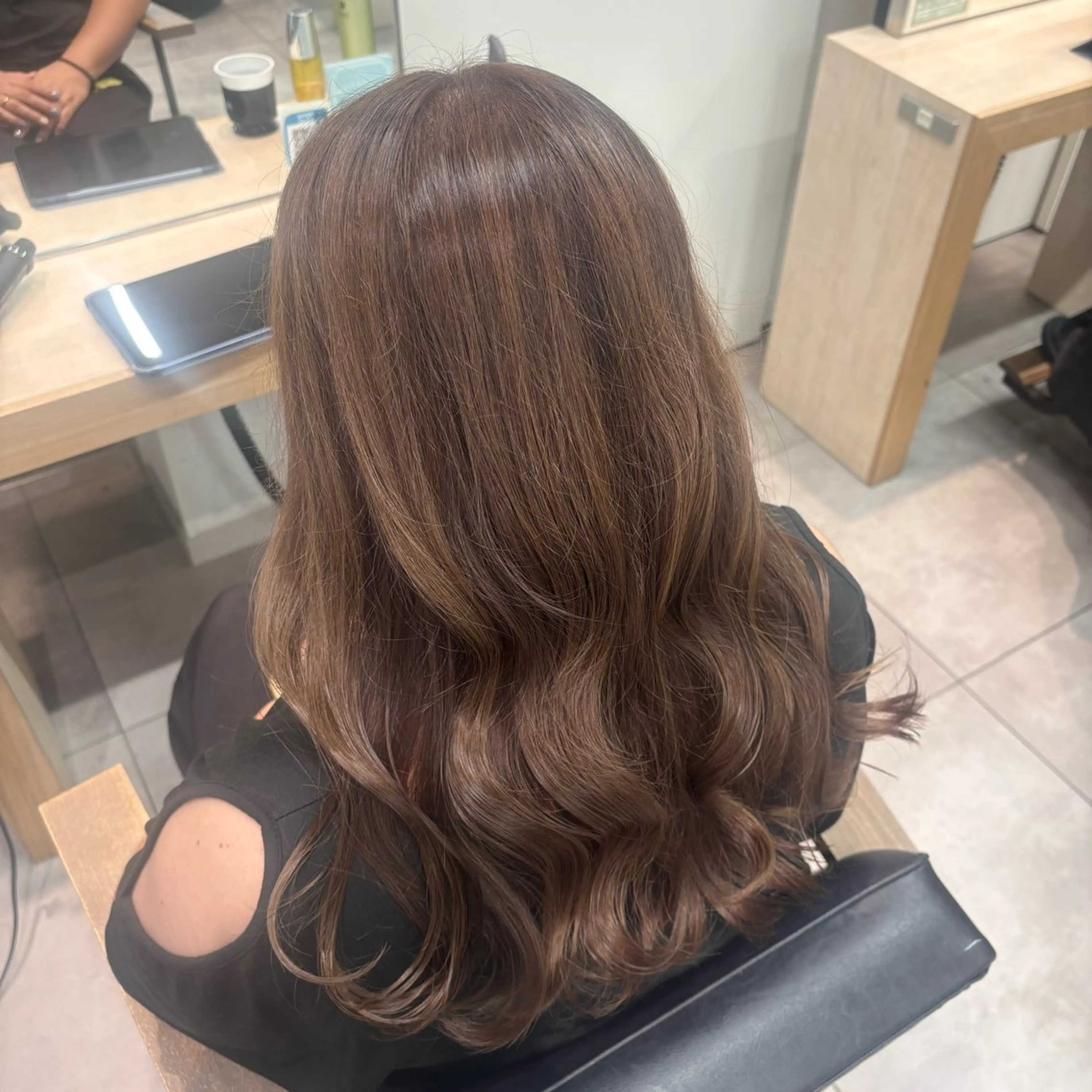 【カラーモデル】✨先着30名限定✨王道ナチュラルブラウン系カラー🍪の写真
