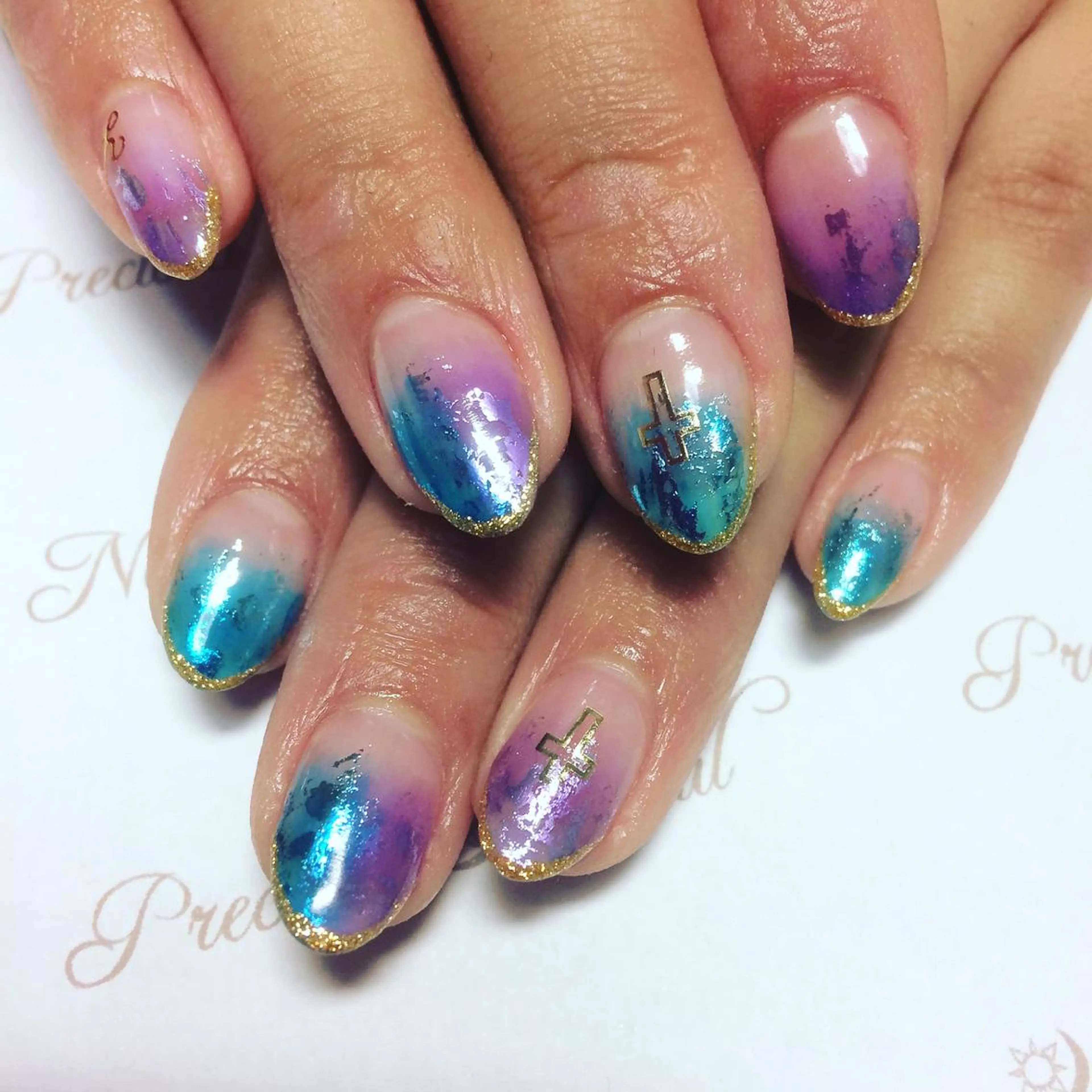 ネイル シンプルネイル preciosa.nail所属・久場 晴美のネイルデザイン