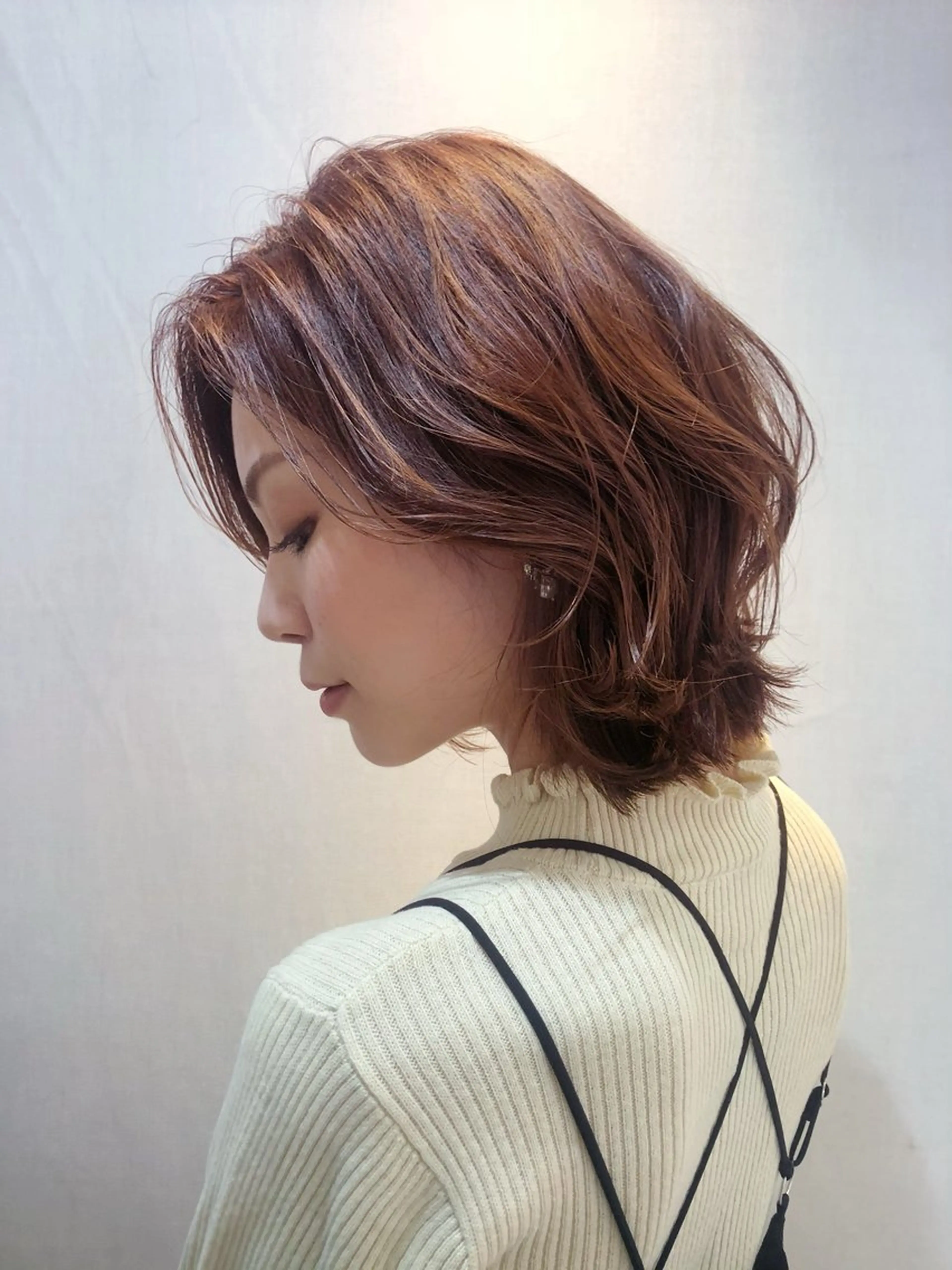 ミディアム カラー ageless所属・ageless/ nana/髪質改善のヘアスタイル