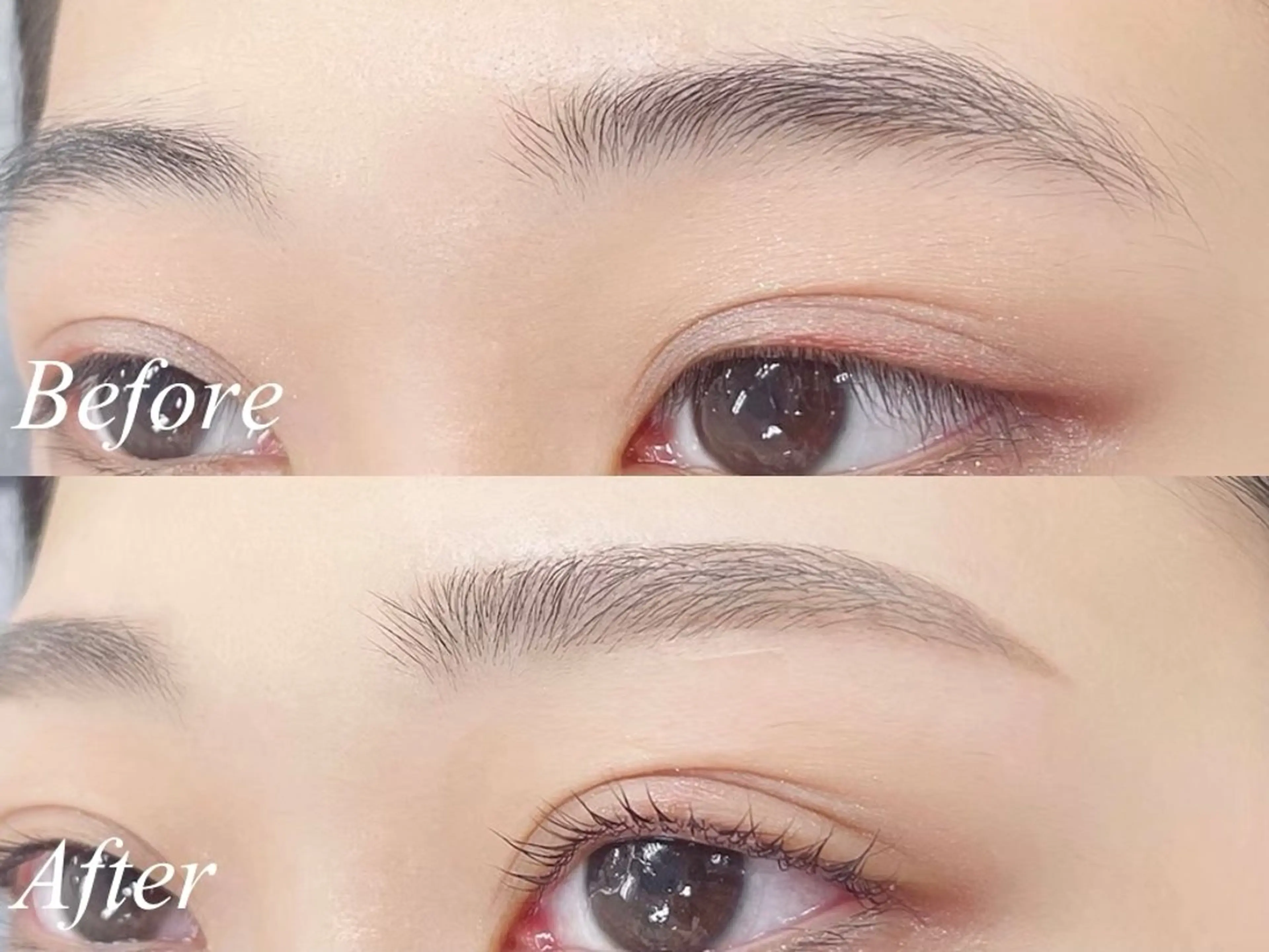 学割U24🎓《持続力⭐️眉毛パーマ》美眉アイブロウWAX＋ハリウッドブロウリフト¥4900の写真