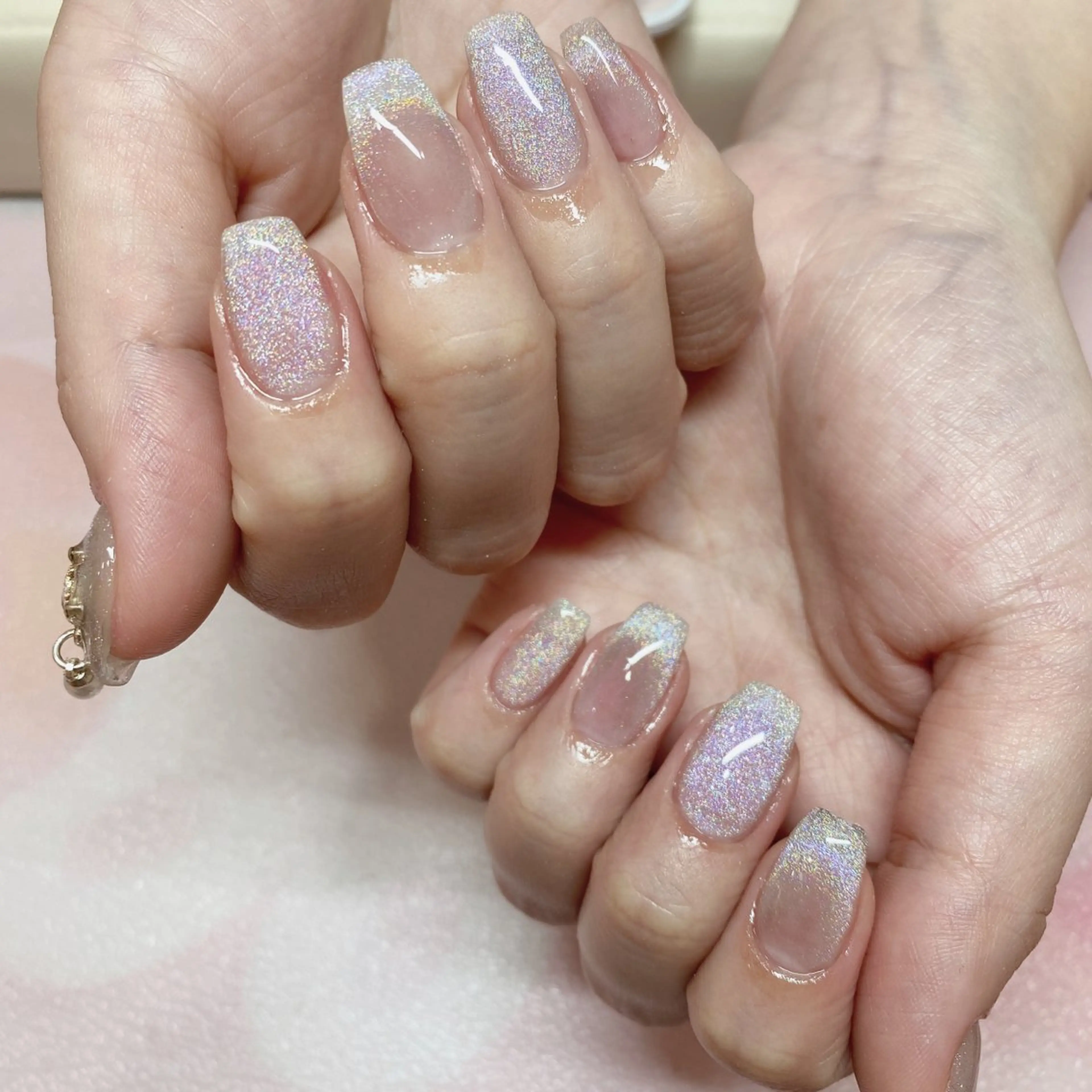 ネイル ハンドネイル ハンドケア ネイル＆アイラッシュ ∩_∩アオイのネイルデザイン