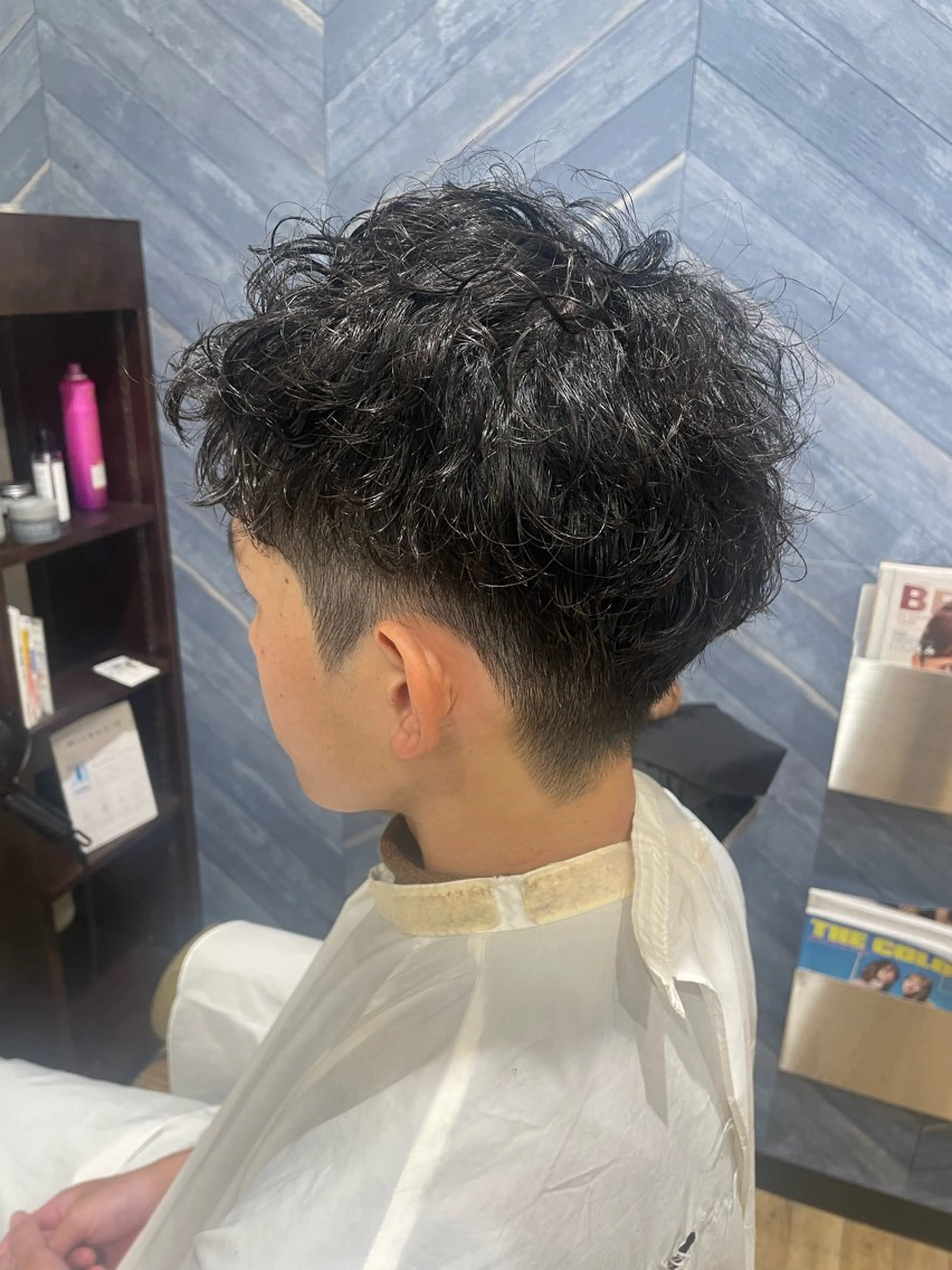 パーマ カット パーマ 中村 誠也のヘアスタイル